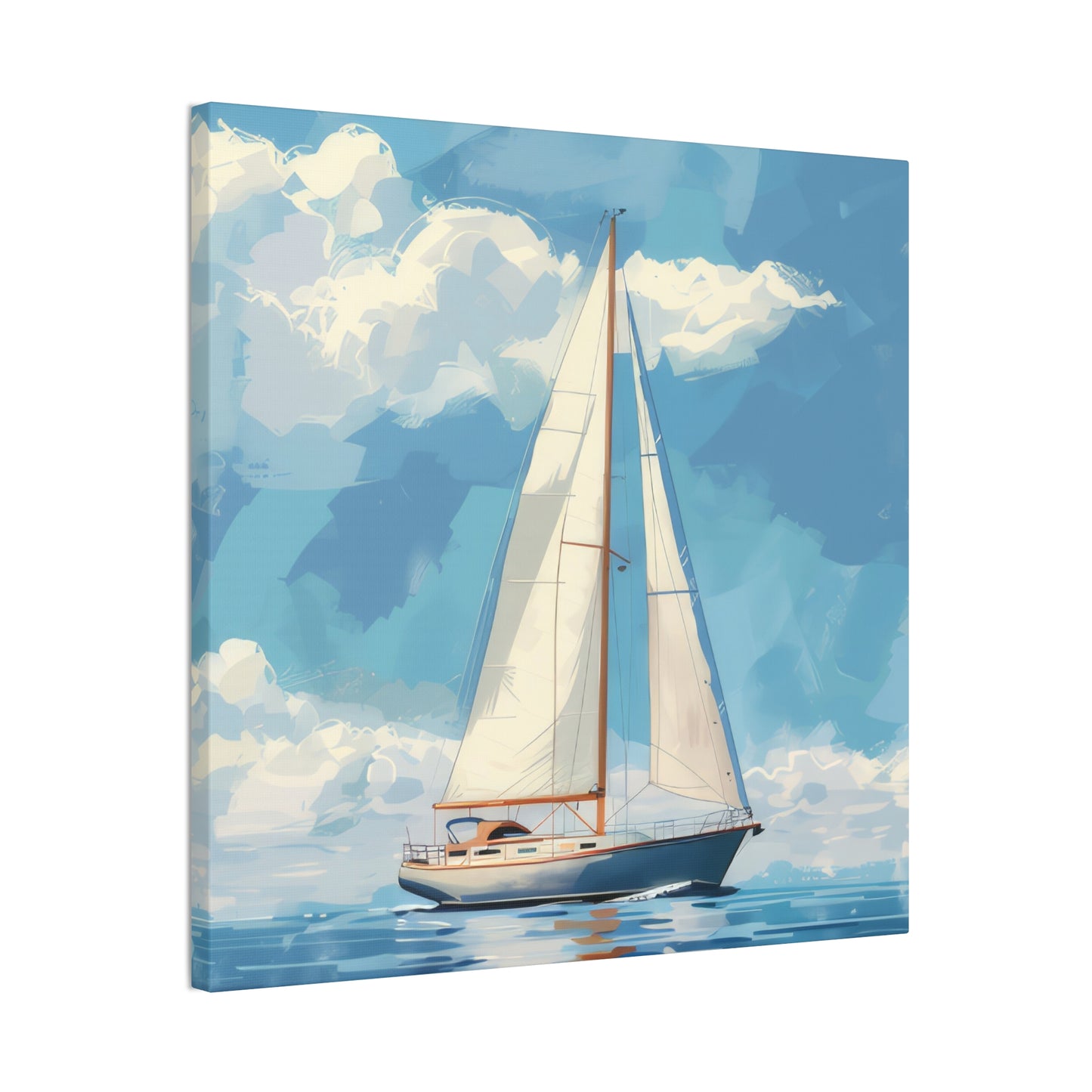 Sailing - Canvas Stretched, 0.75"