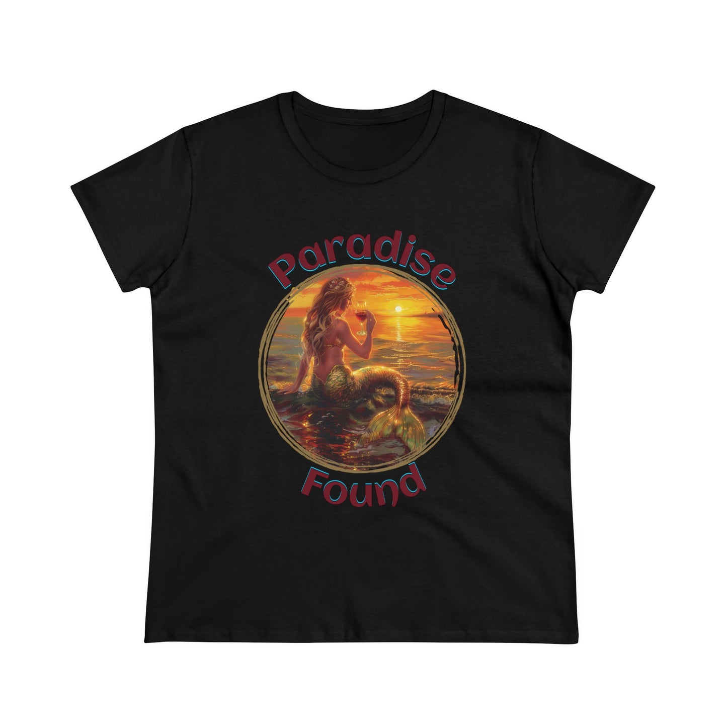 Paradise Found - Women's Midweight Cotton Tee