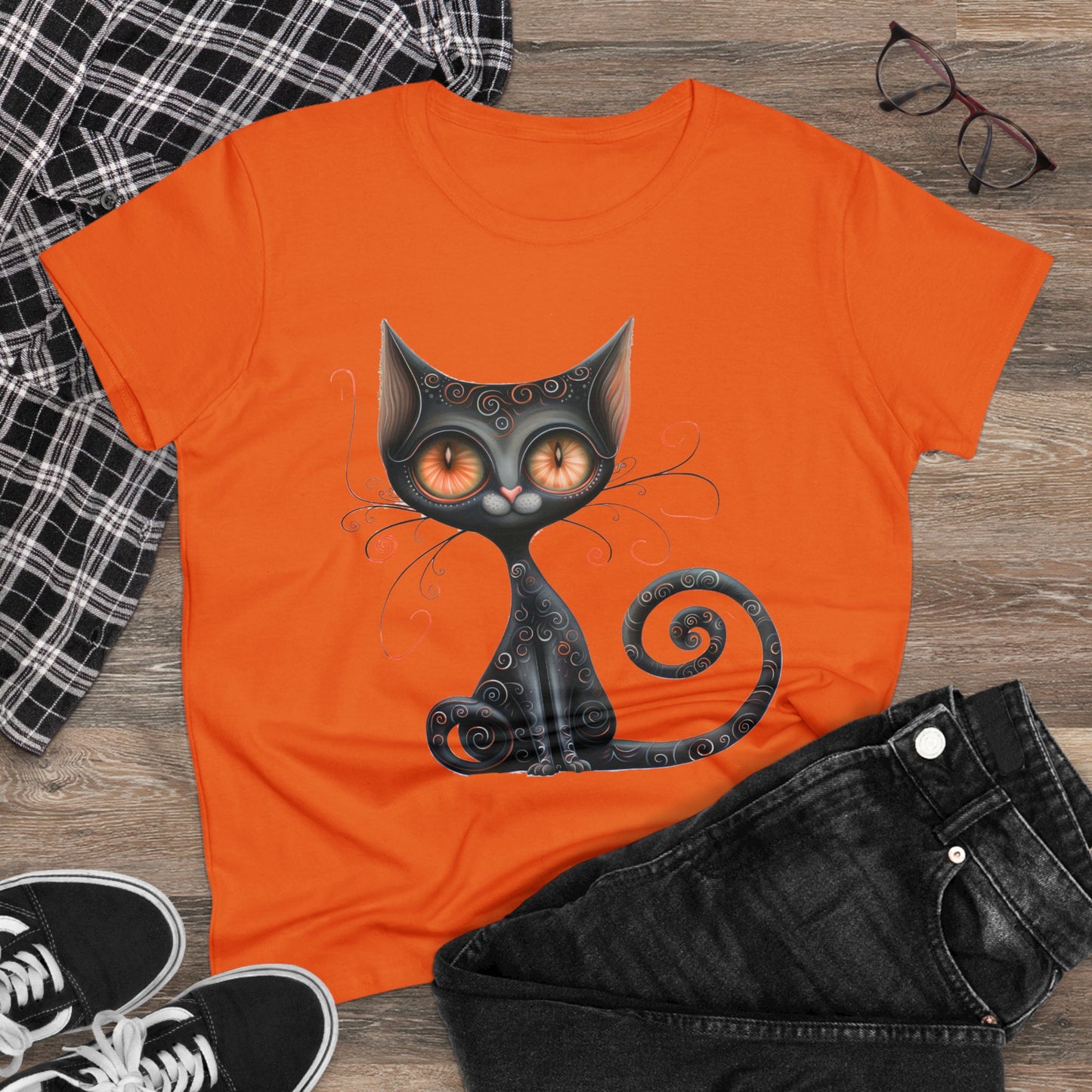 Pretty Kitty - Women's Midweight Cotton Tee