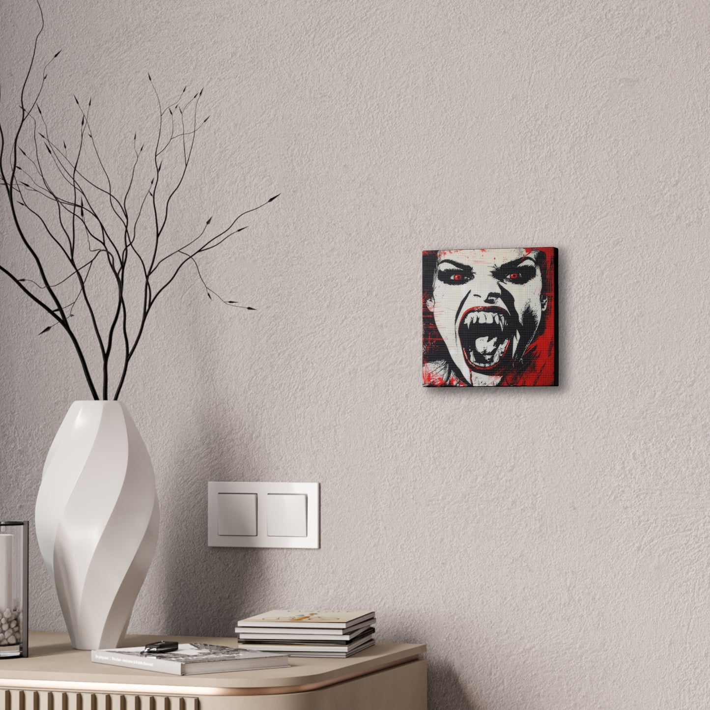 Vampire - Canvas Stretched, 0.75"