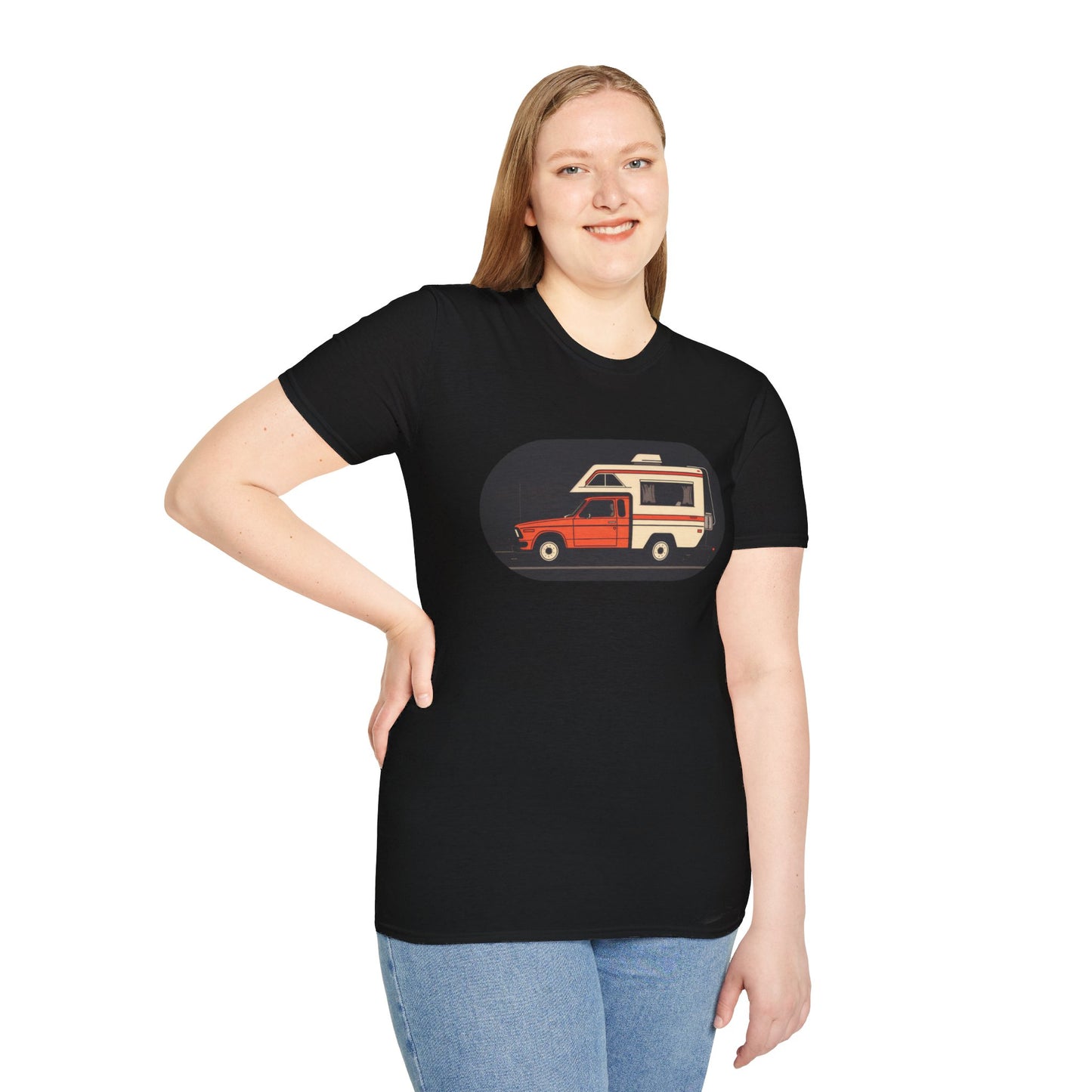 Camping! - Unisex Softstyle T-Shirt