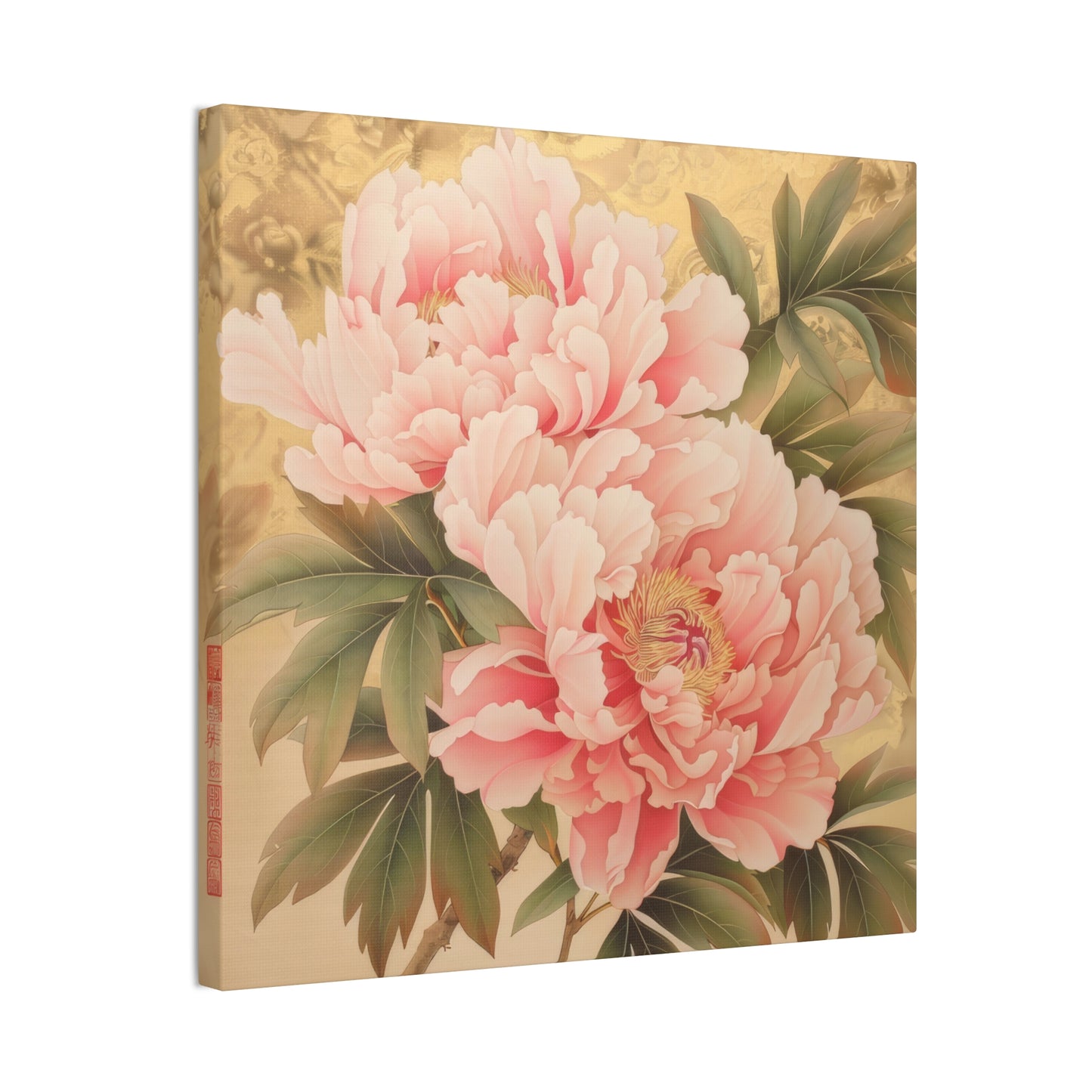 Peony - Canvas Stretched, 0.75"