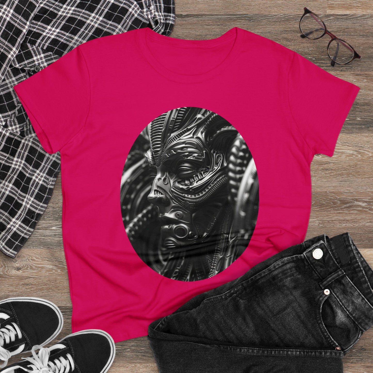 Alien to Us - Fantasy - Women's Midweight Cotton Tee