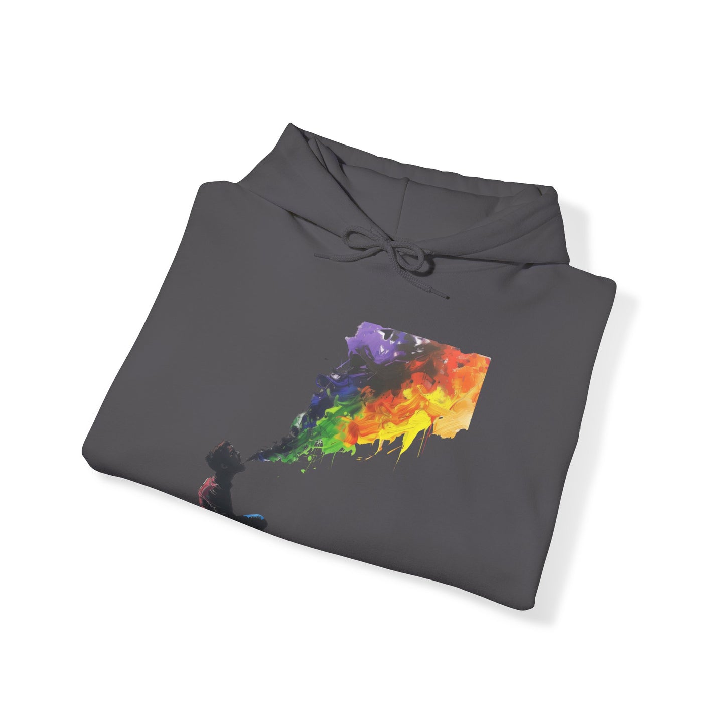 Rainbow Breath - Unisex Heavy Blend™ Hooded Sweatshirt