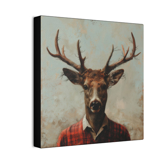 Dapper Deer - Canvas Stretched, 0.75"