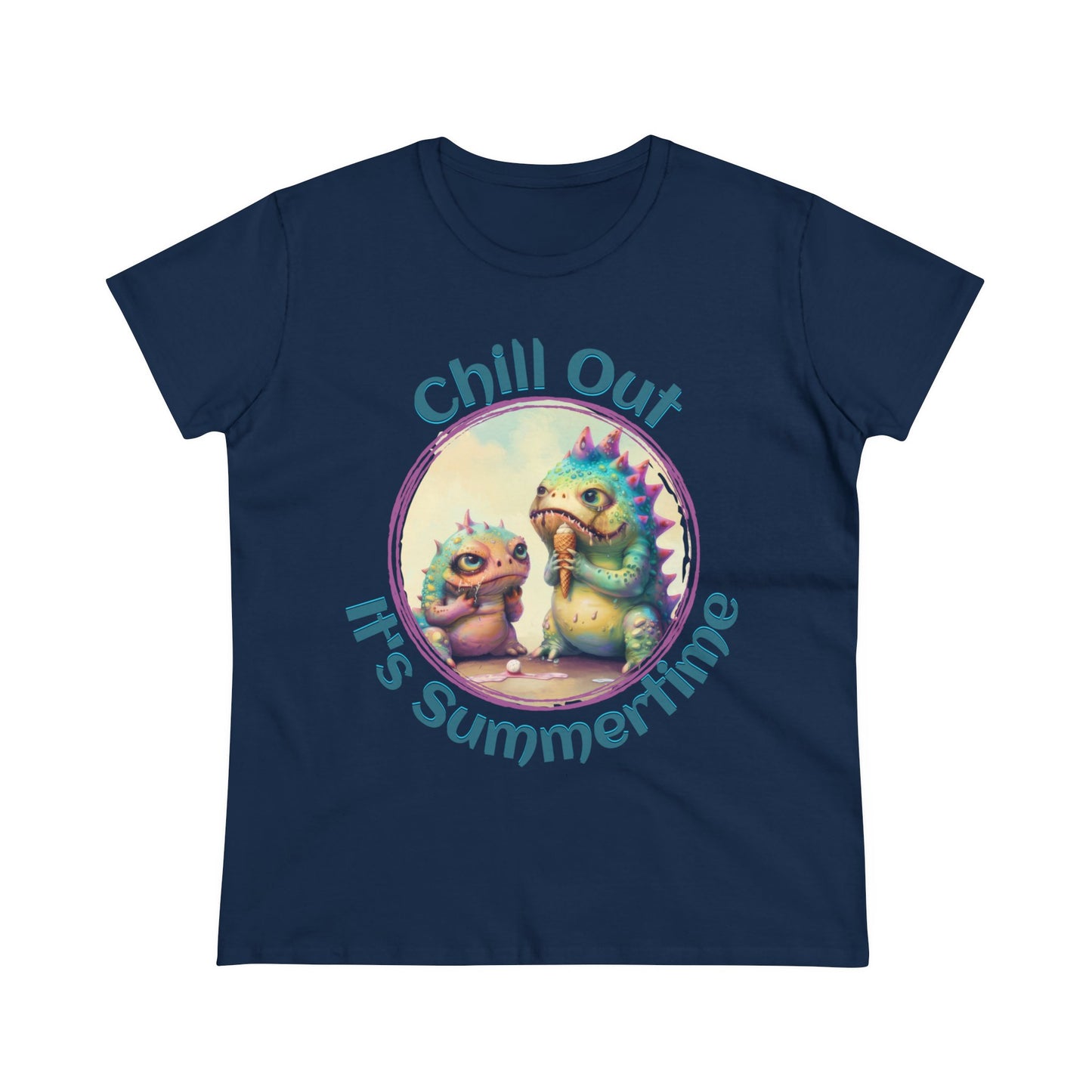 Chill Out for Summer - Women's Midweight Cotton Tee