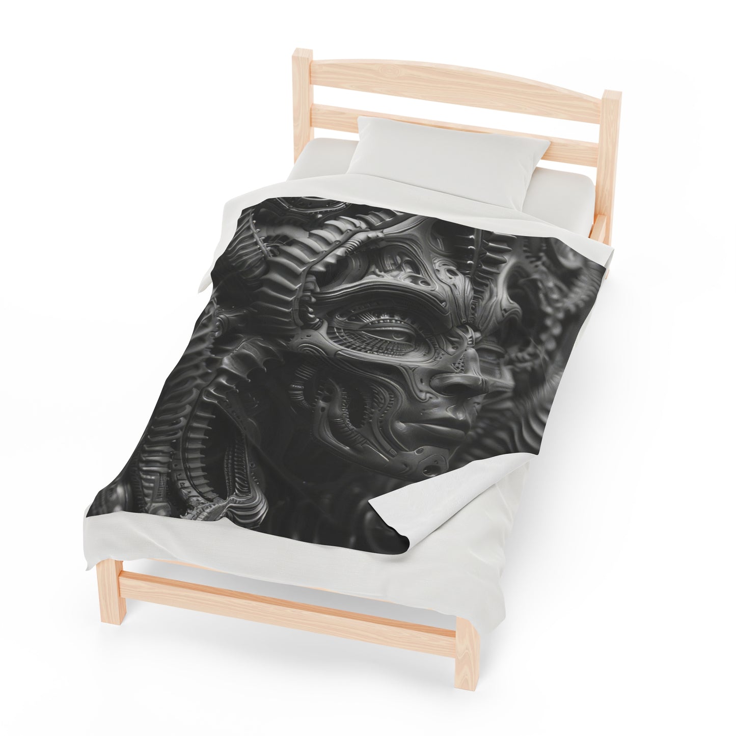 Alien to Us - Velveteen Plush Blanket