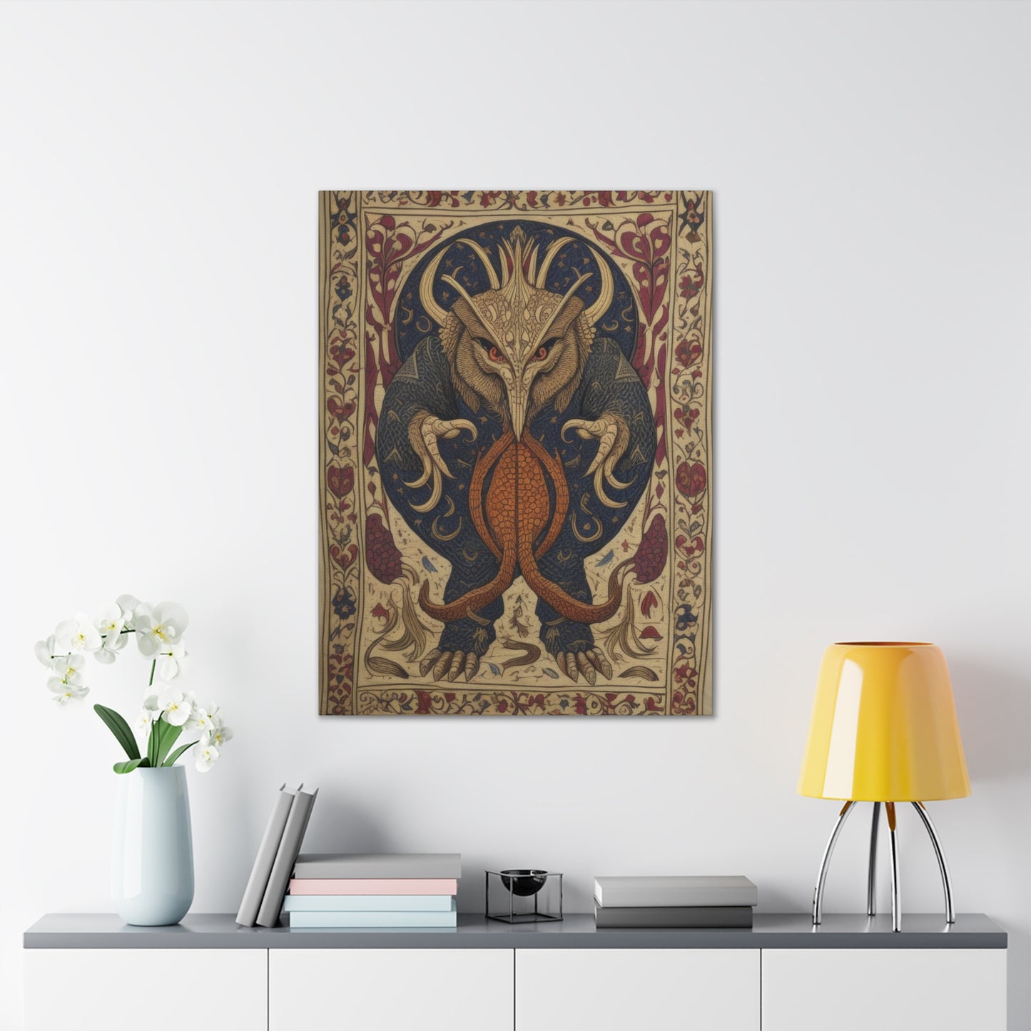 Medieval Tapestry - Canvas Stretched, 0.75"