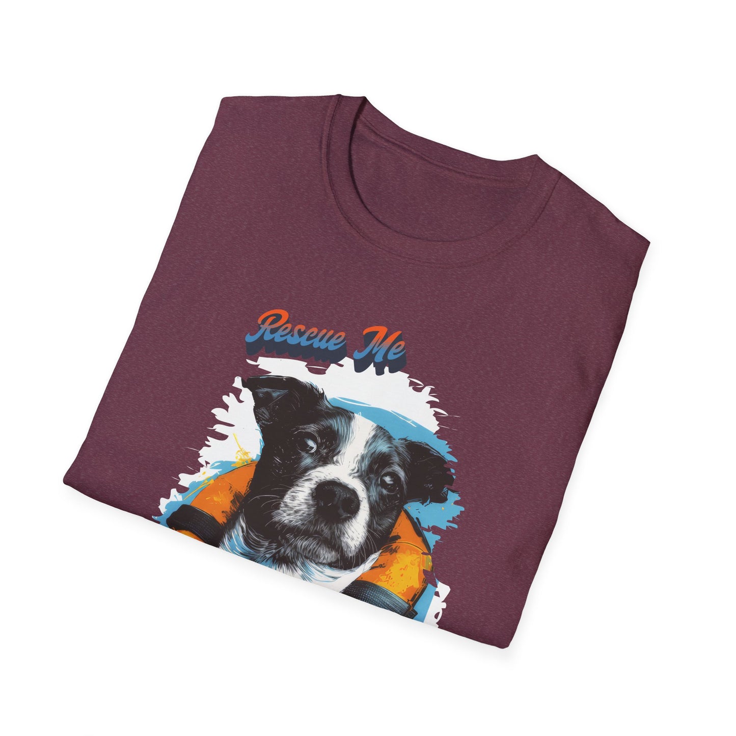 Rescue Dog - Unisex Softstyle T-Shirt