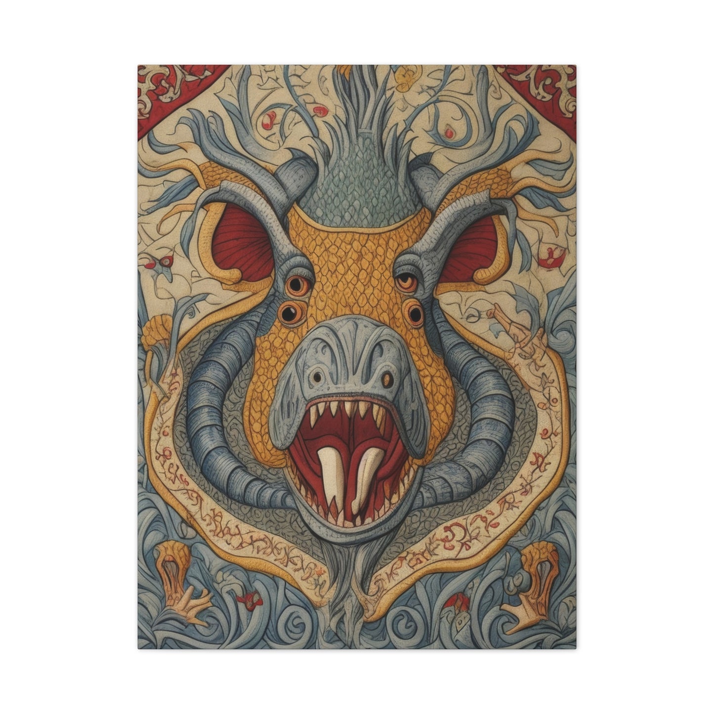 Medieval Tapestry - Canvas Stretched, 0.75"