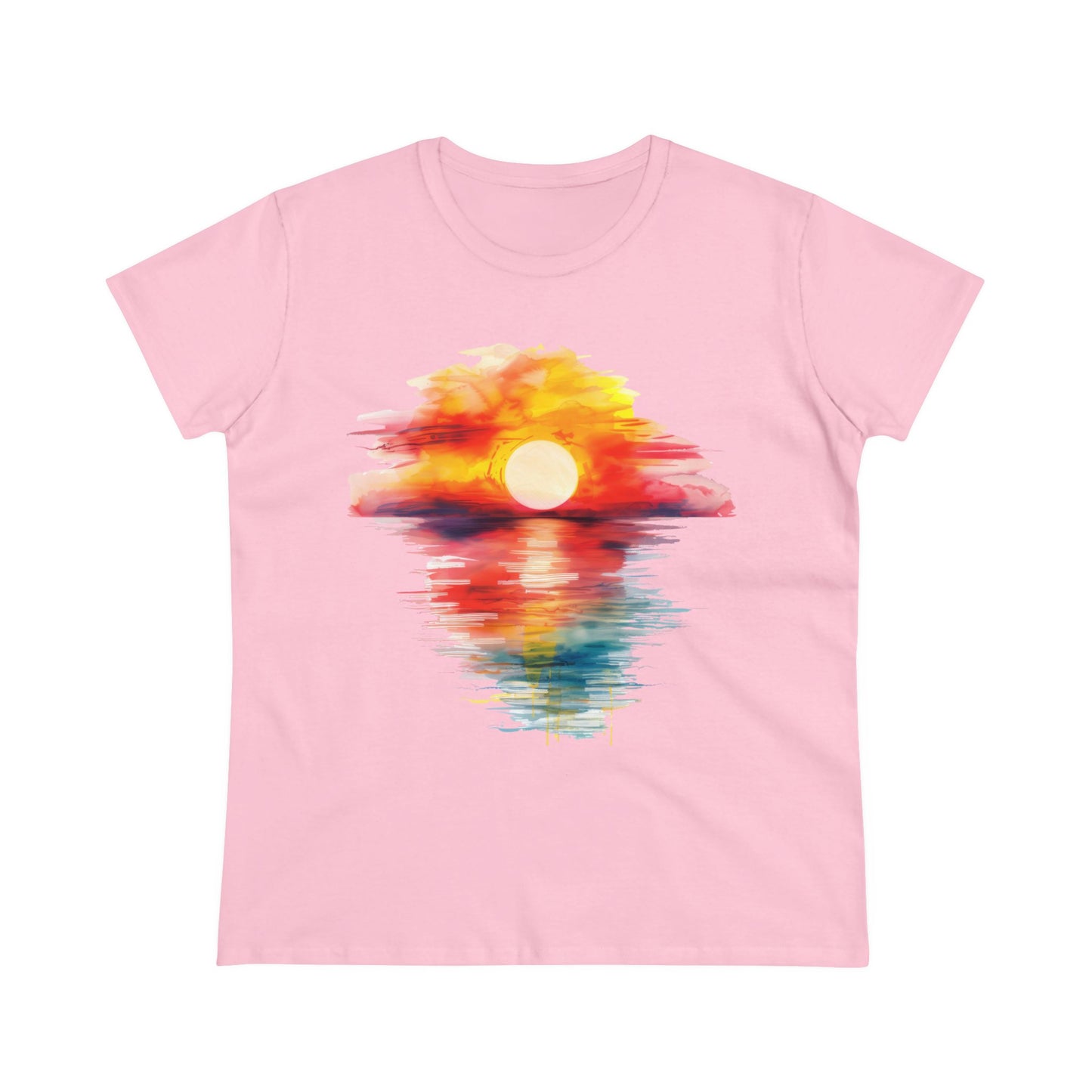 Sunrise - Women's Midweight Cotton Tee