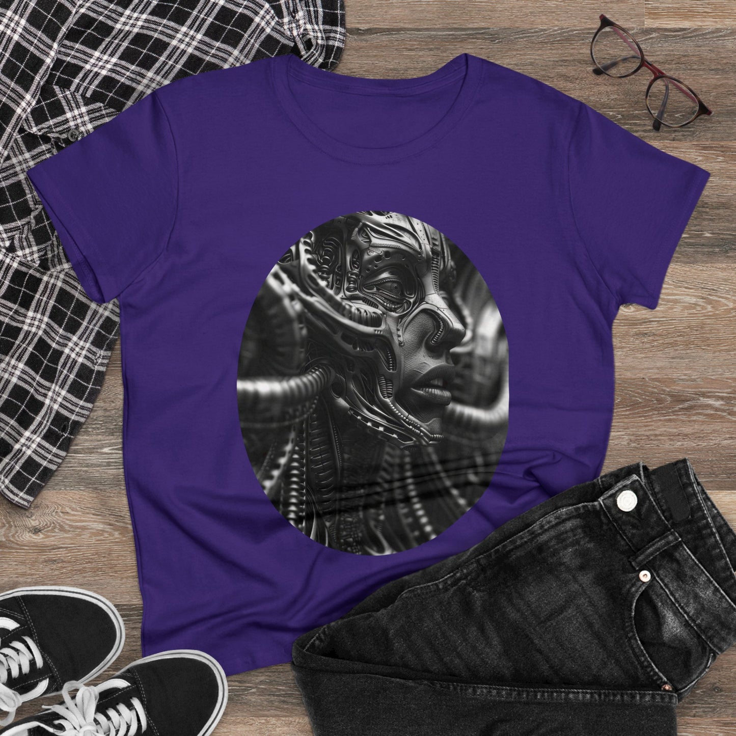 Alien to Us - Fantasy - Women's Midweight Cotton Tee