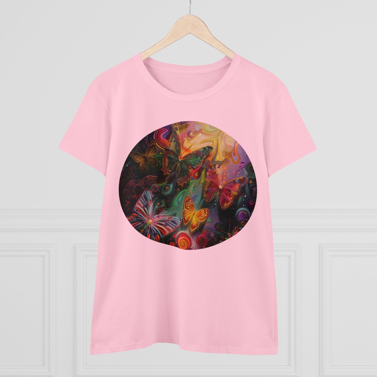 Butterflies - Women's Midweight Cotton Tee