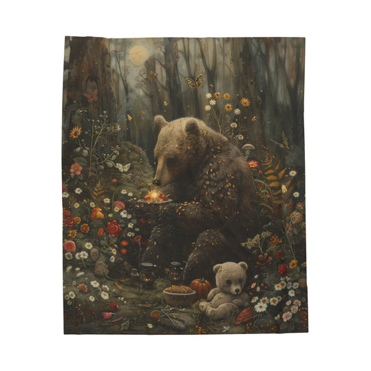 Bears - Velveteen Plush Blanket