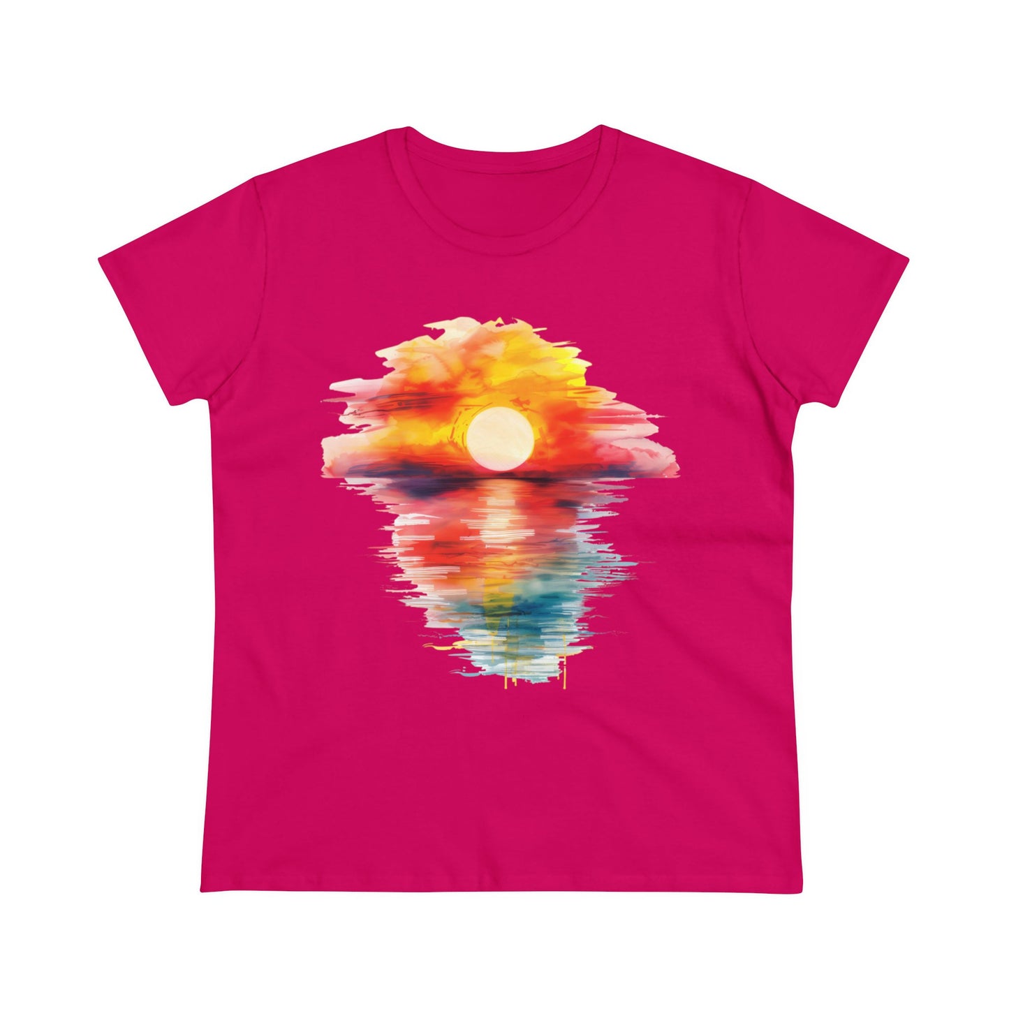 Sunrise - Women's Midweight Cotton Tee