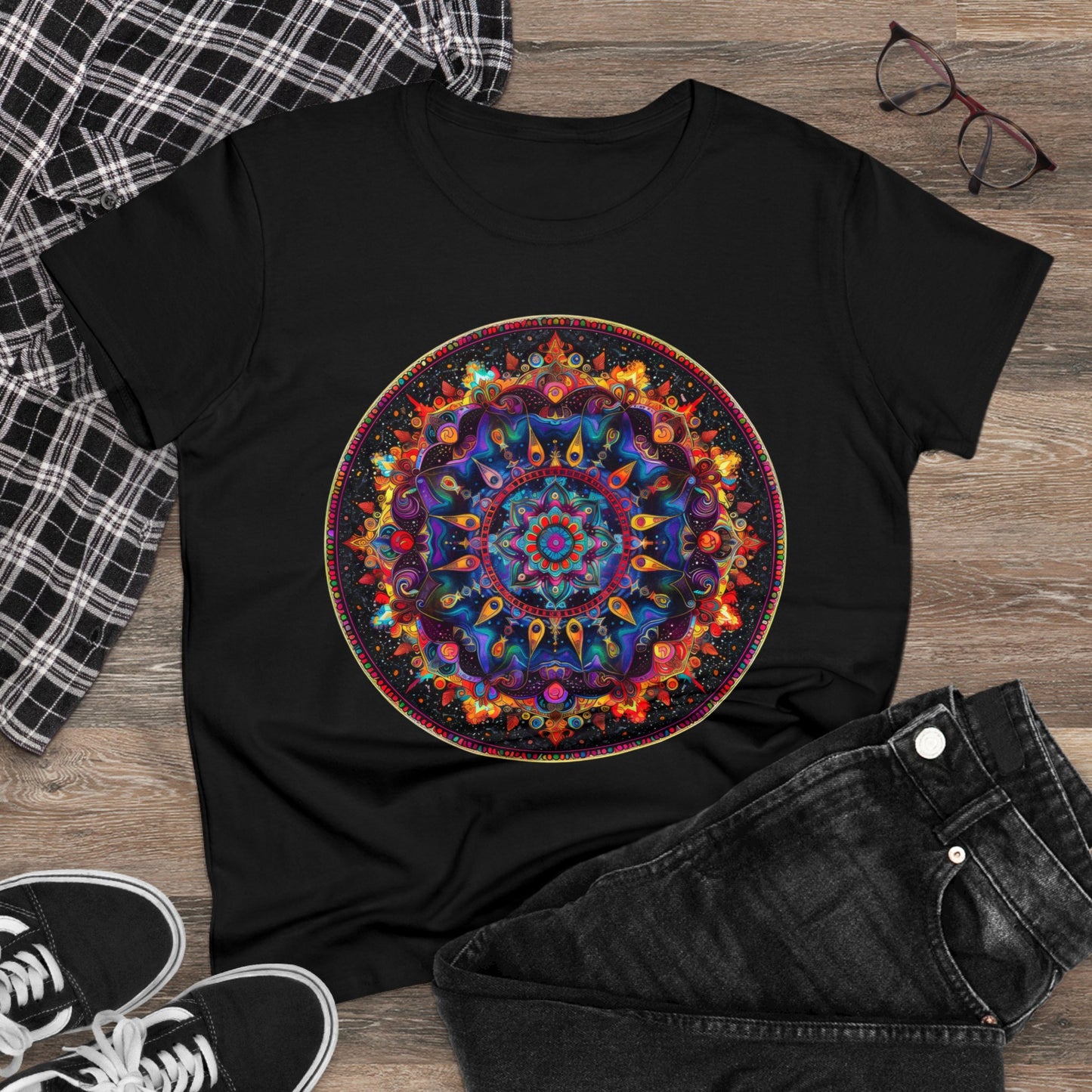 Mandala - Women's Midweight Cotton Tee