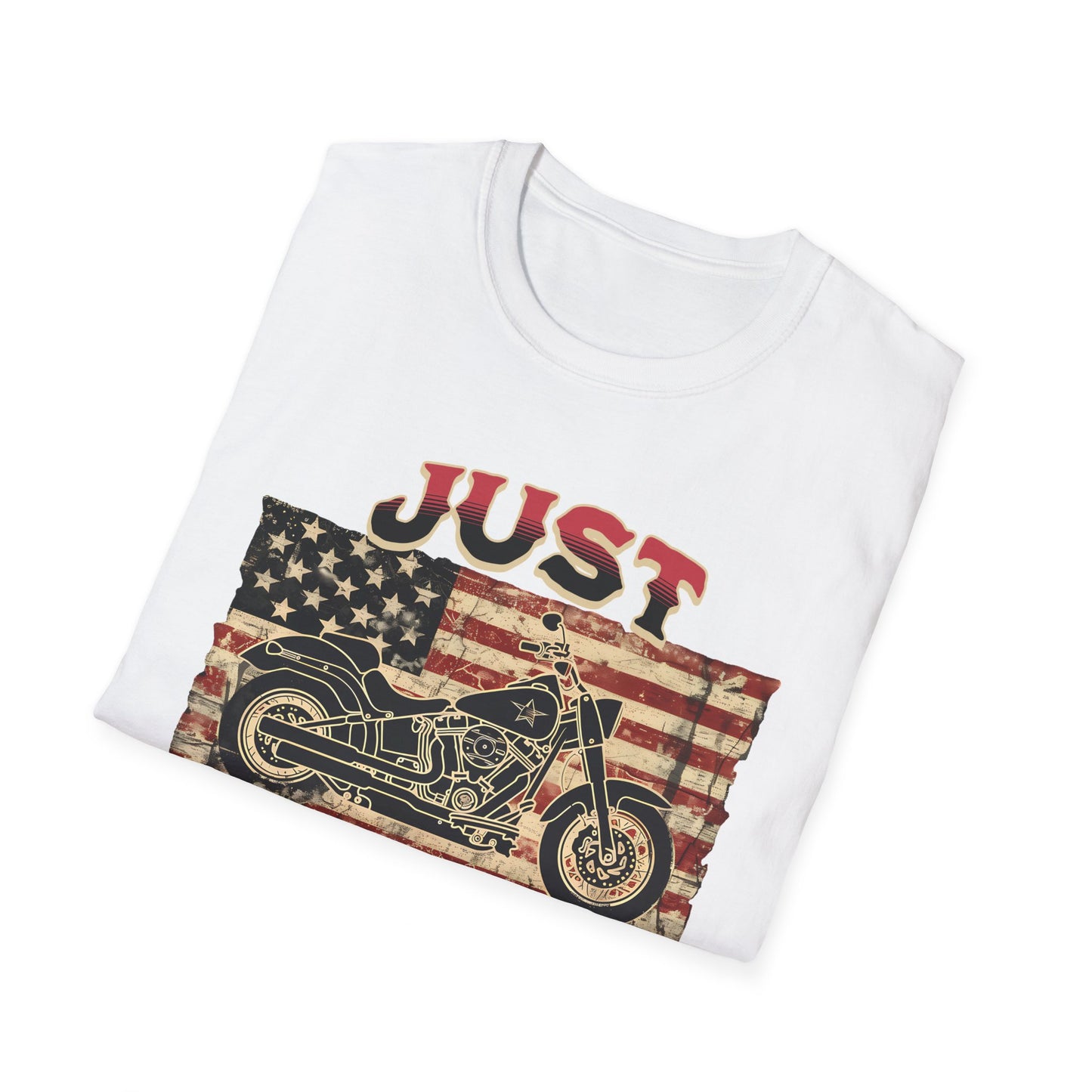 Just Ride - Unisex Softstyle T-Shirt