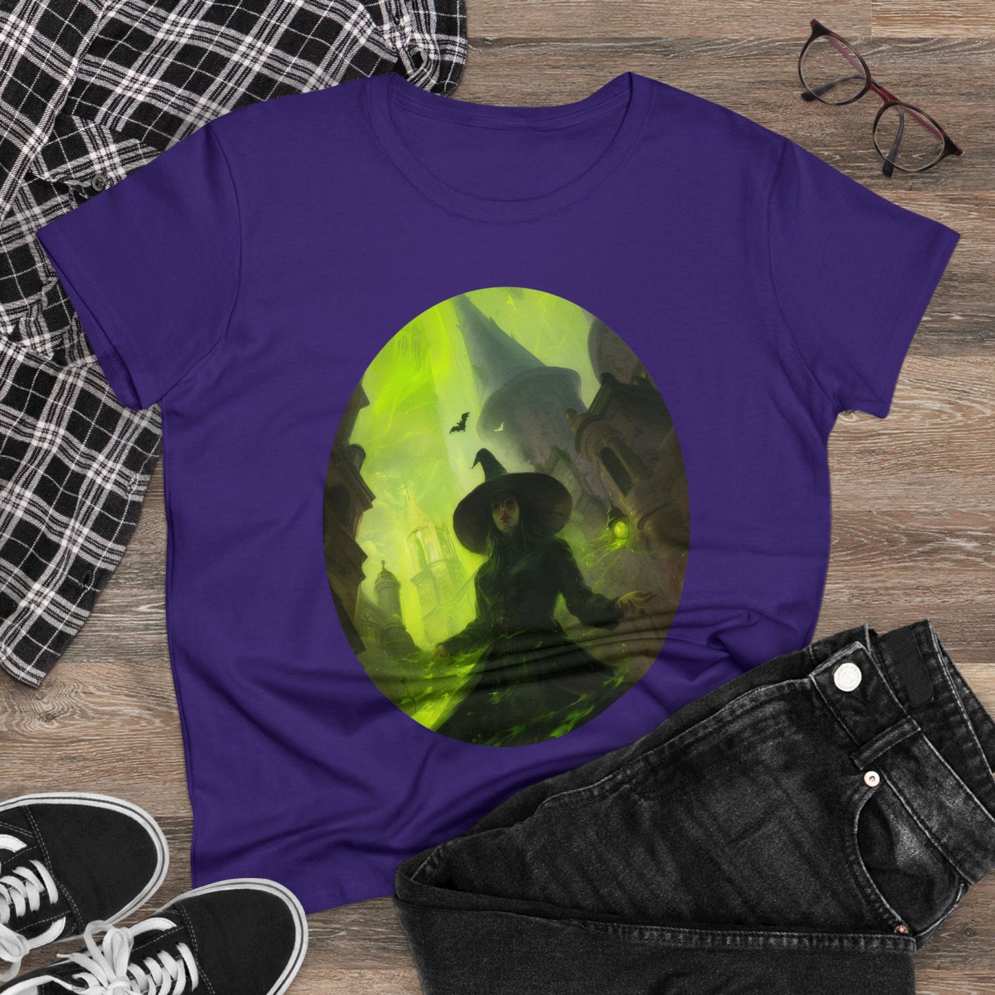 The Witch - Fantasy - Women's Midweight Cotton Tee