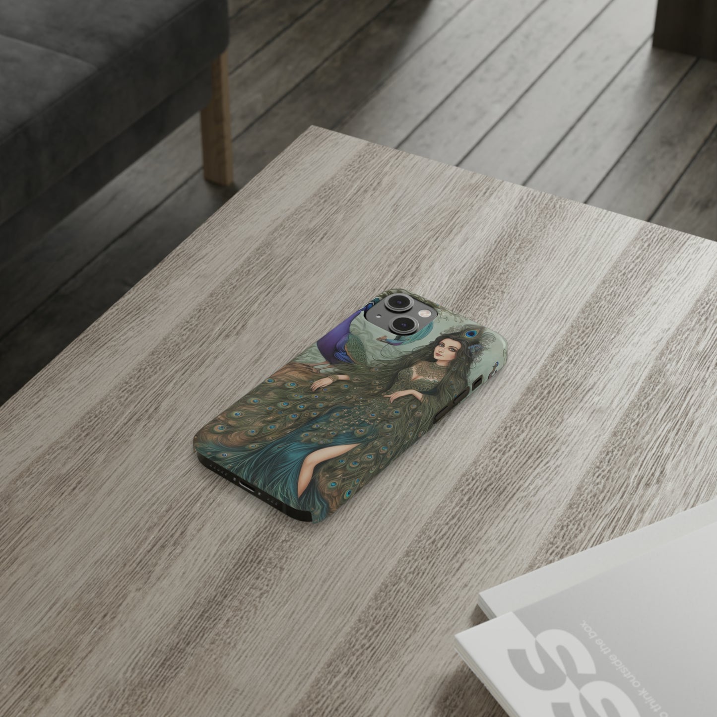 Peacock Witch - Phone Case