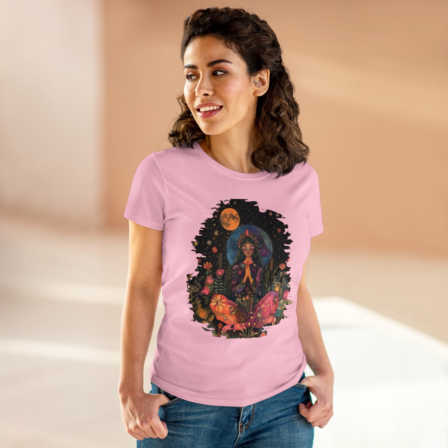 Meditation - Women's Midweight Cotton Tee