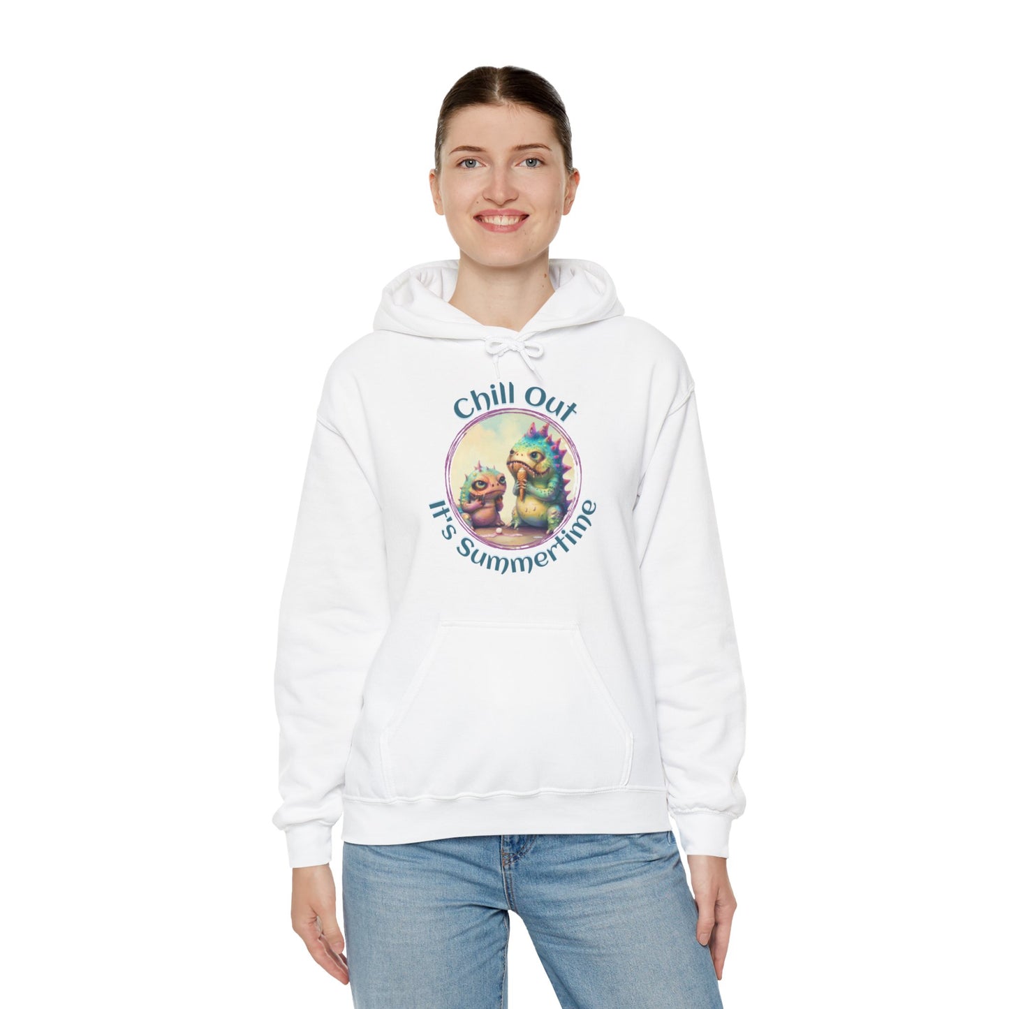 Chill Out for Summer - Unisex Heavy Blend™ Hooded Sweatshirt