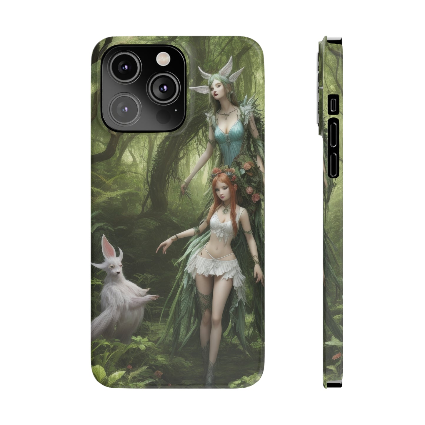 Curious Wood Nymph - Phone Case