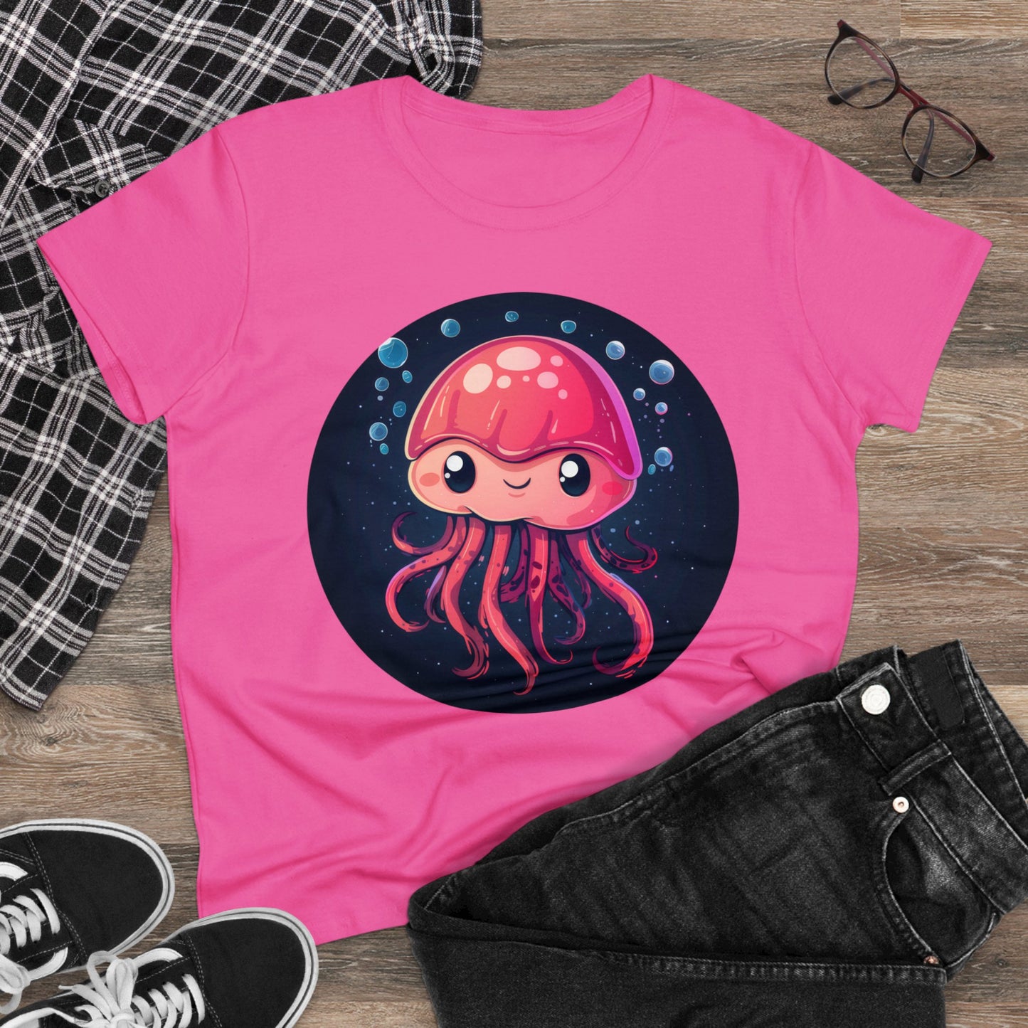 Jellyfish - Women's Midweight Cotton Tee