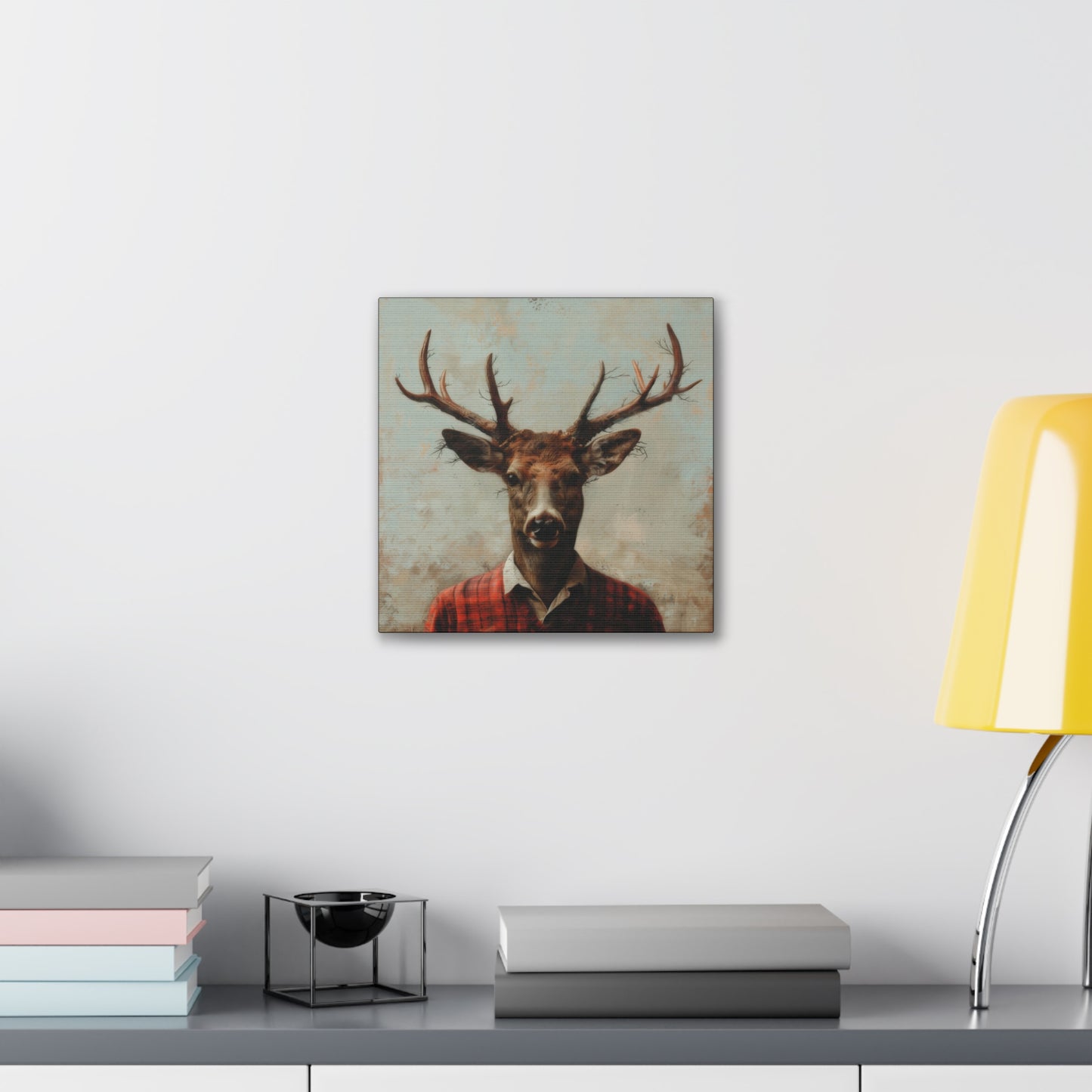 Dapper Deer - Canvas Stretched, 0.75"