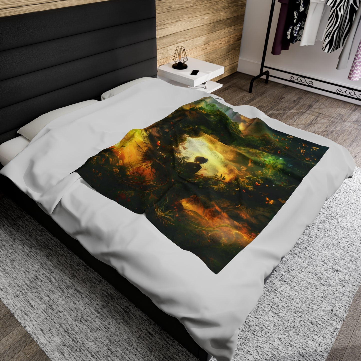 Love Nature - Velveteen Plush Blanket