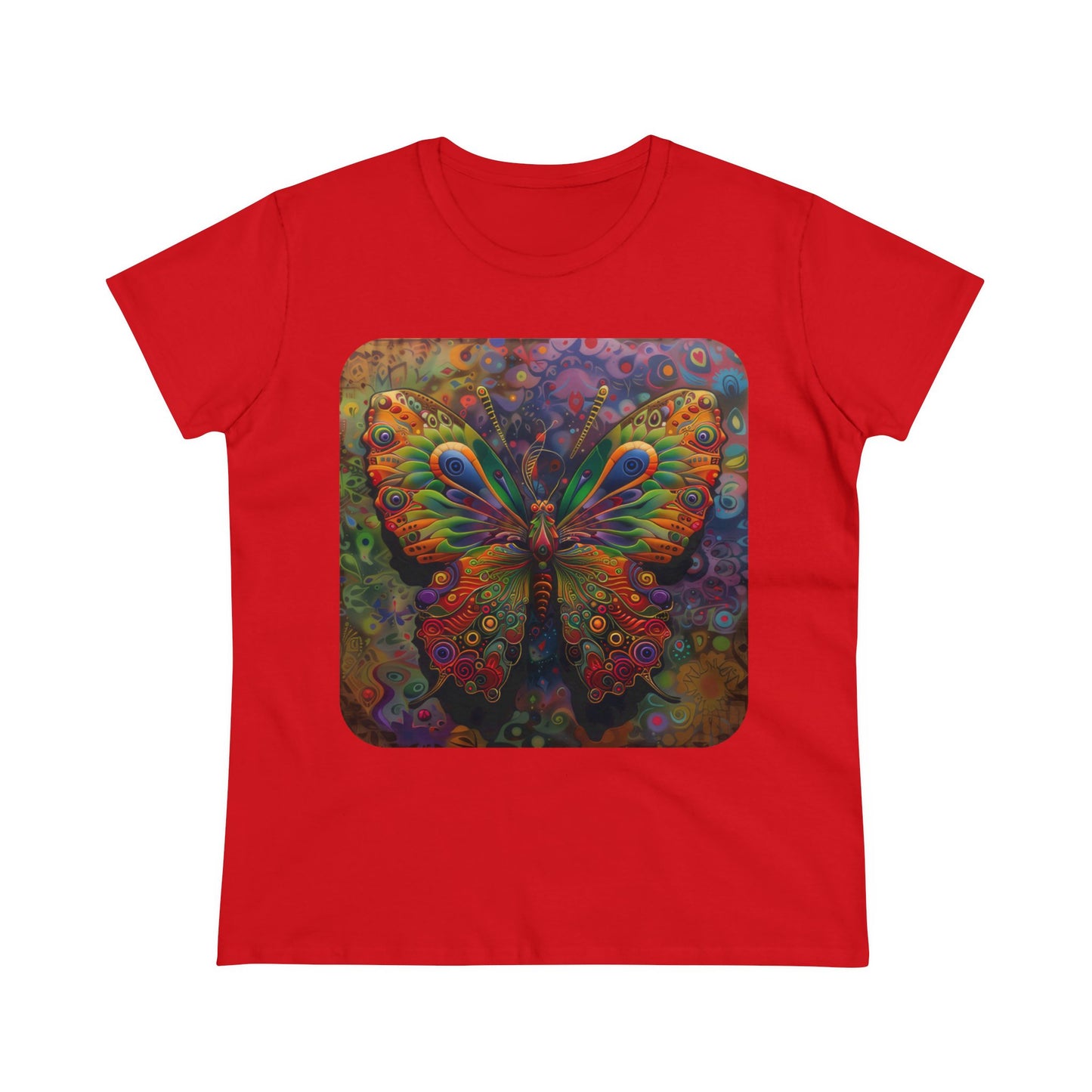 Butterfly - Women's Midweight Cotton Tee