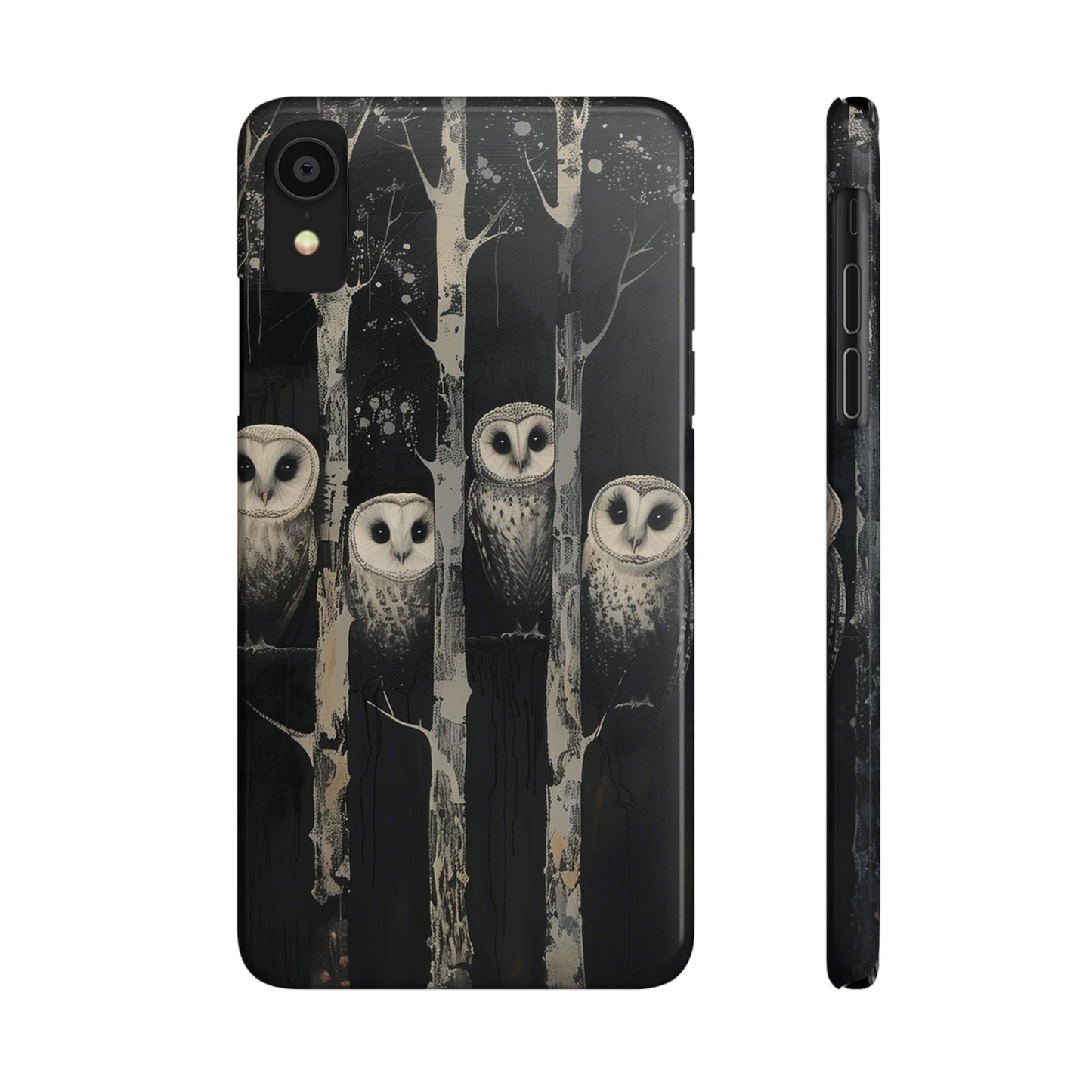 Owls at Night Phone Case