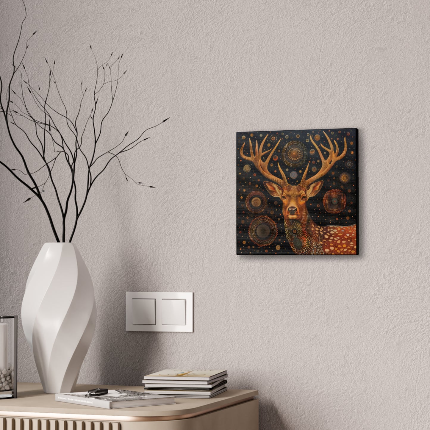 Deer - Canvas Stretched, 0.75"