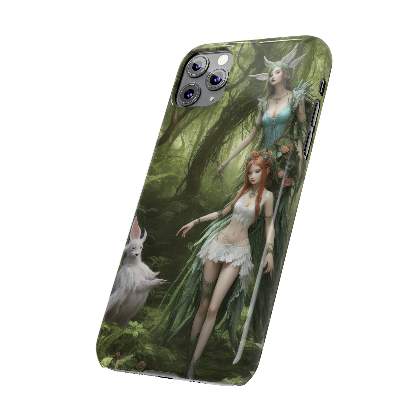 Curious Wood Nymph - Phone Case