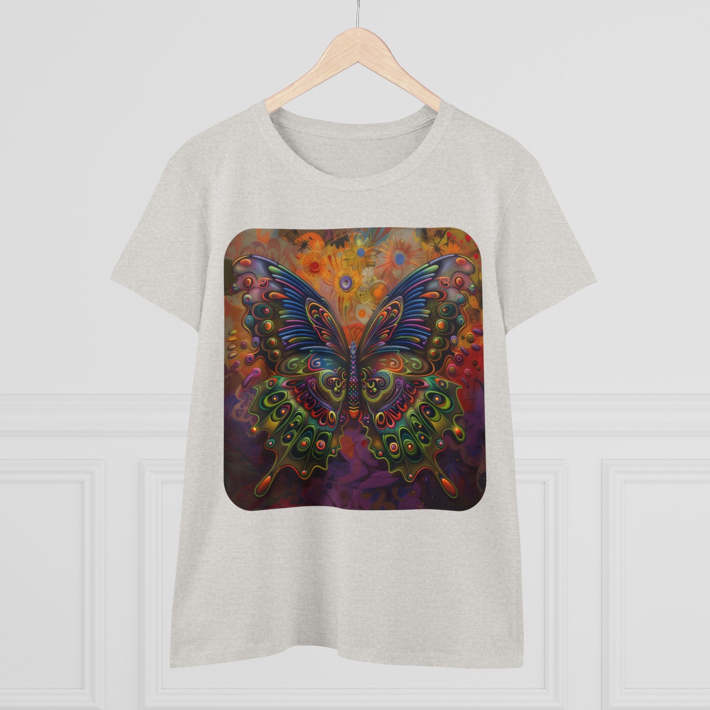 Butterfly - Women's Midweight Cotton Tee