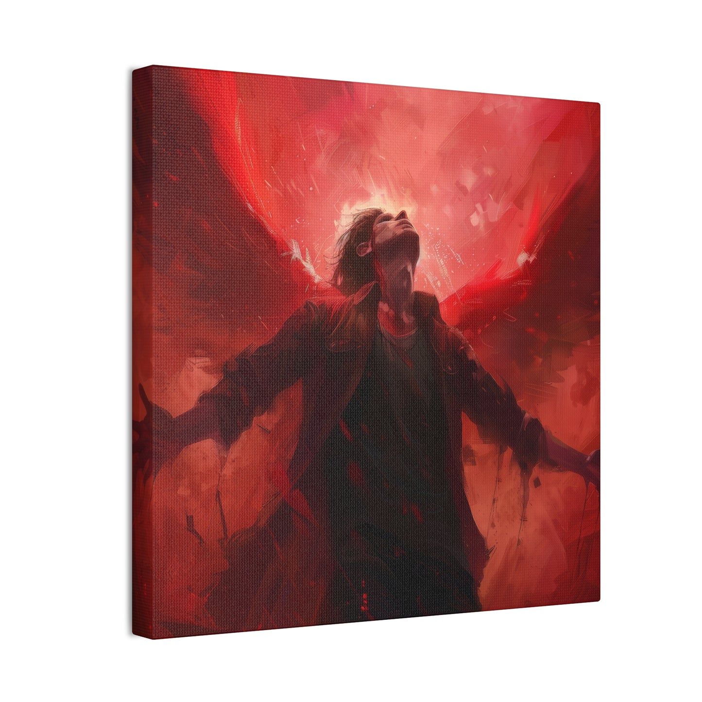 Angel or Devil - Canvas Stretched, 0.75"