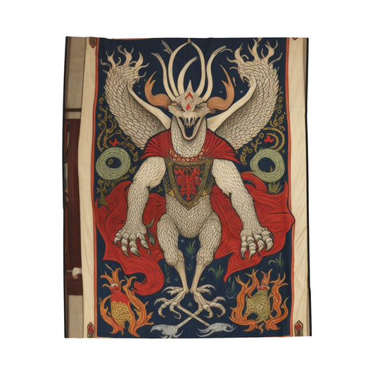 Incubus Medieval Tapestry - Velveteen Plush Blanket