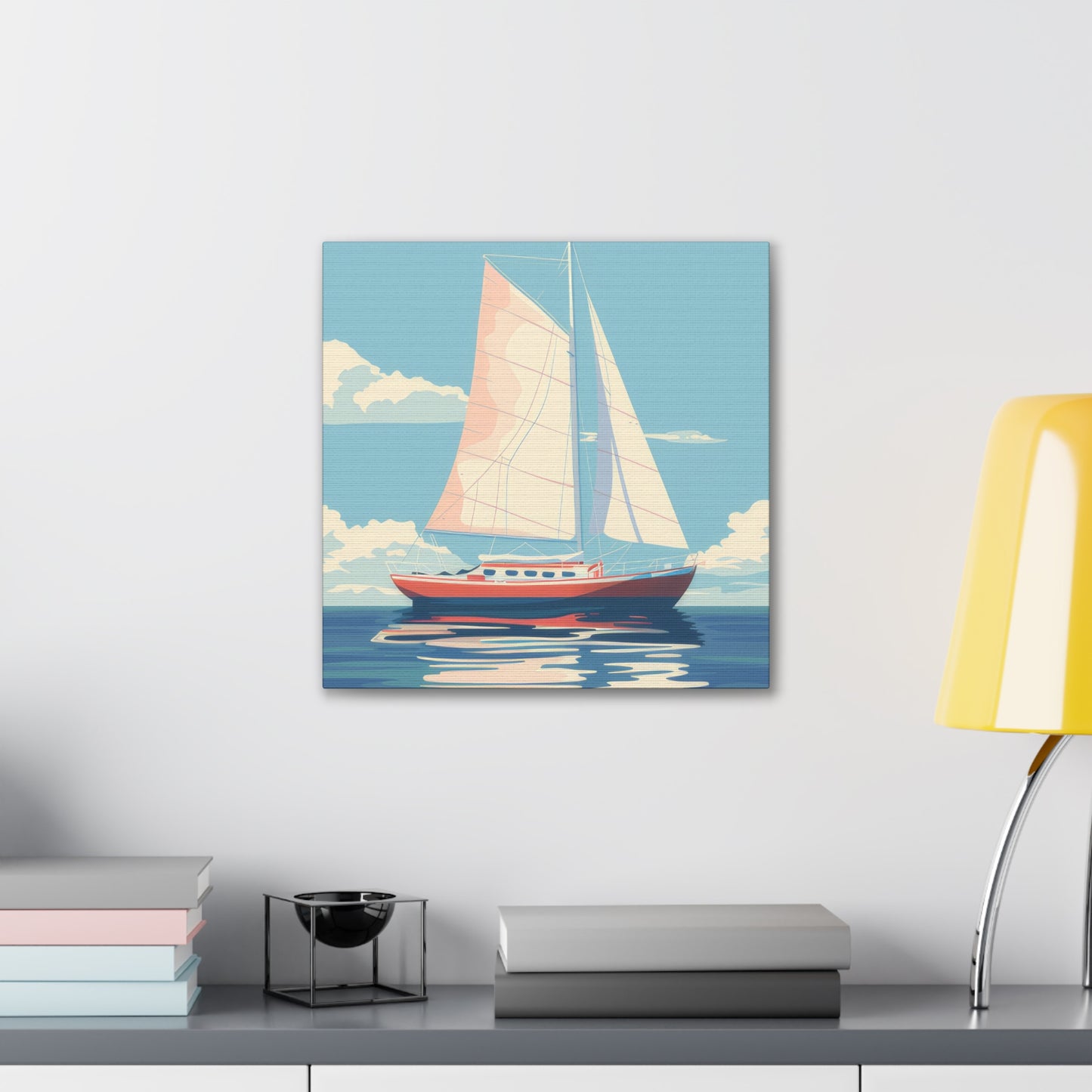 Sailing - Canvas Stretched, 0.75"