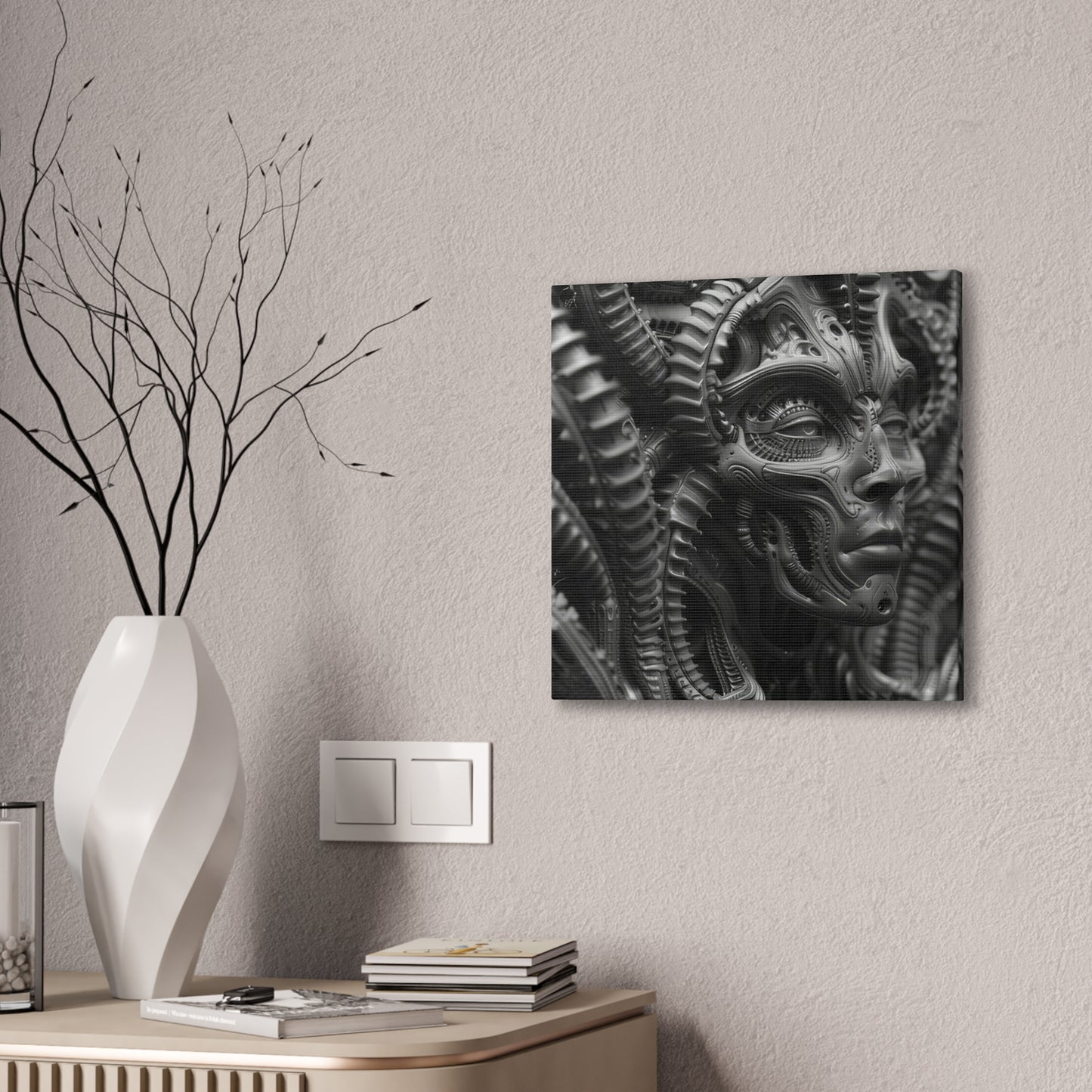 Alien to Us - Canvas Stretched, 0.75"