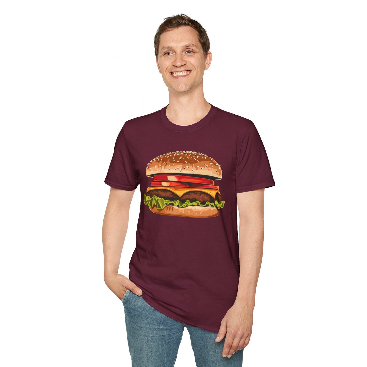 Hamburger! - Unisex Softstyle T-Shirt