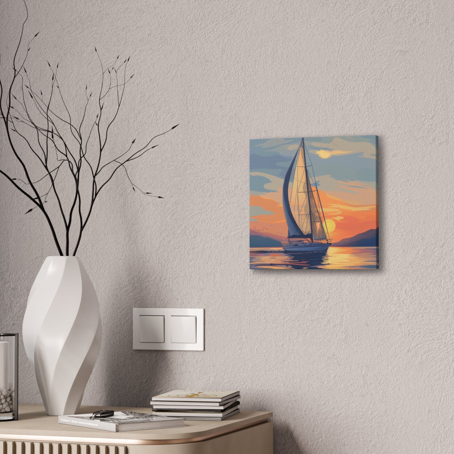 Sailing - Canvas Stretched, 0.75"