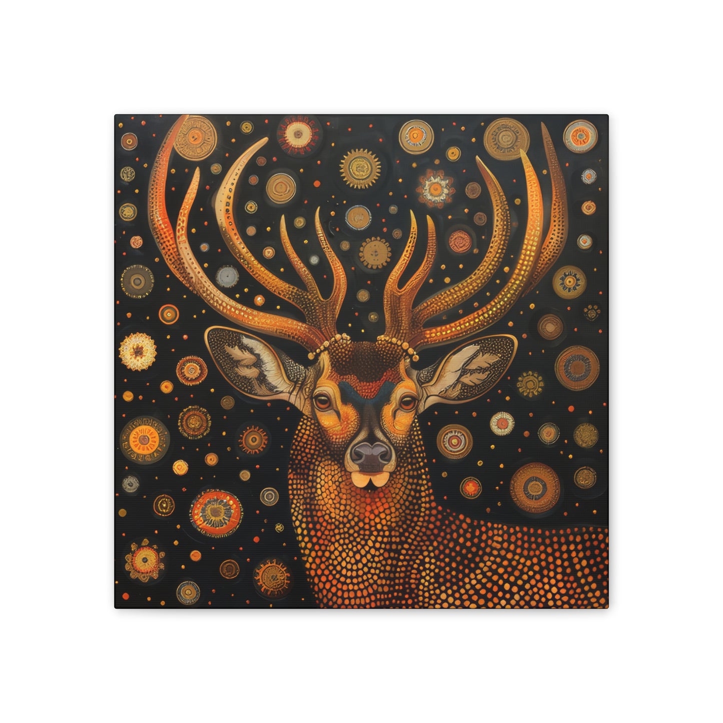 Deer - Canvas Stretched, 0.75"