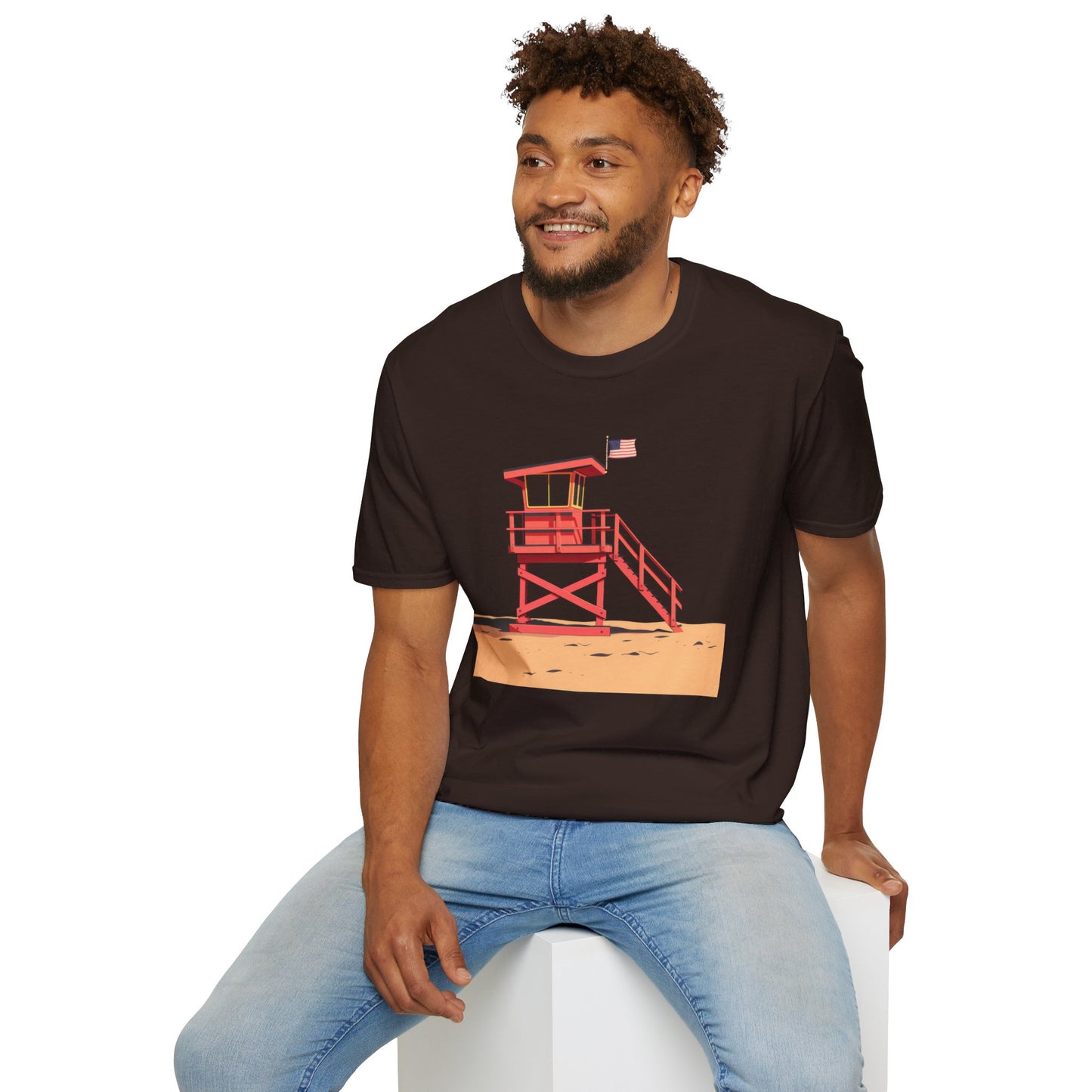 Lifeguard Shack - Unisex Softstyle T-Shirt