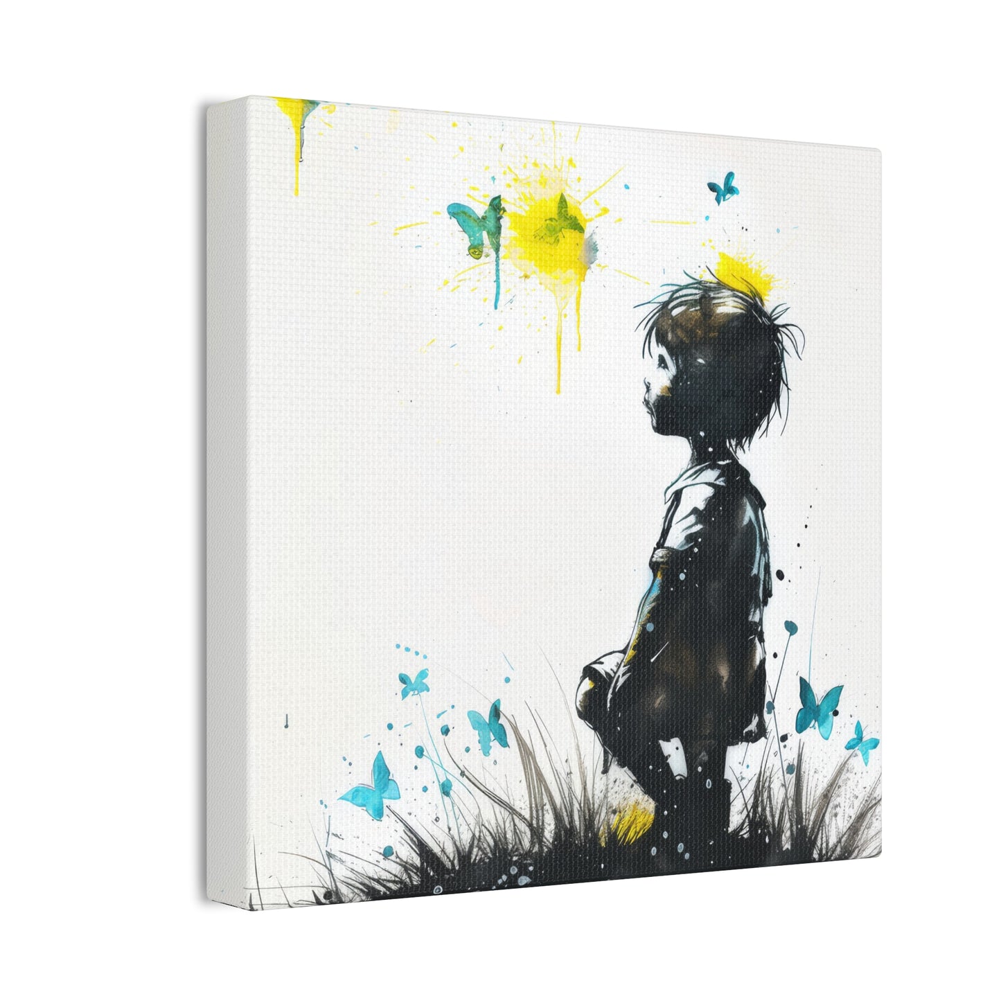 Butterflies - Canvas Stretched, 0.75"