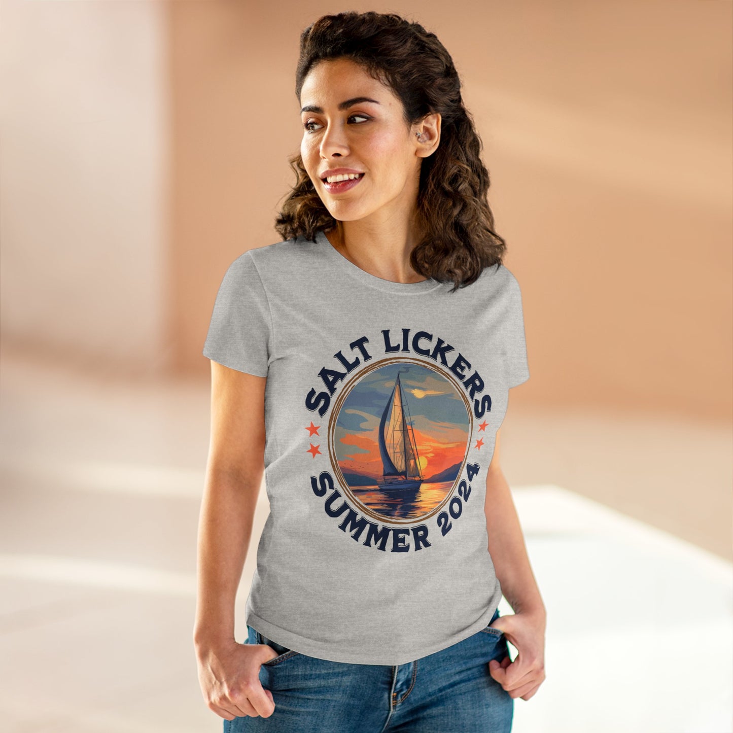 Sailing - Women's Midweight Cotton Tee