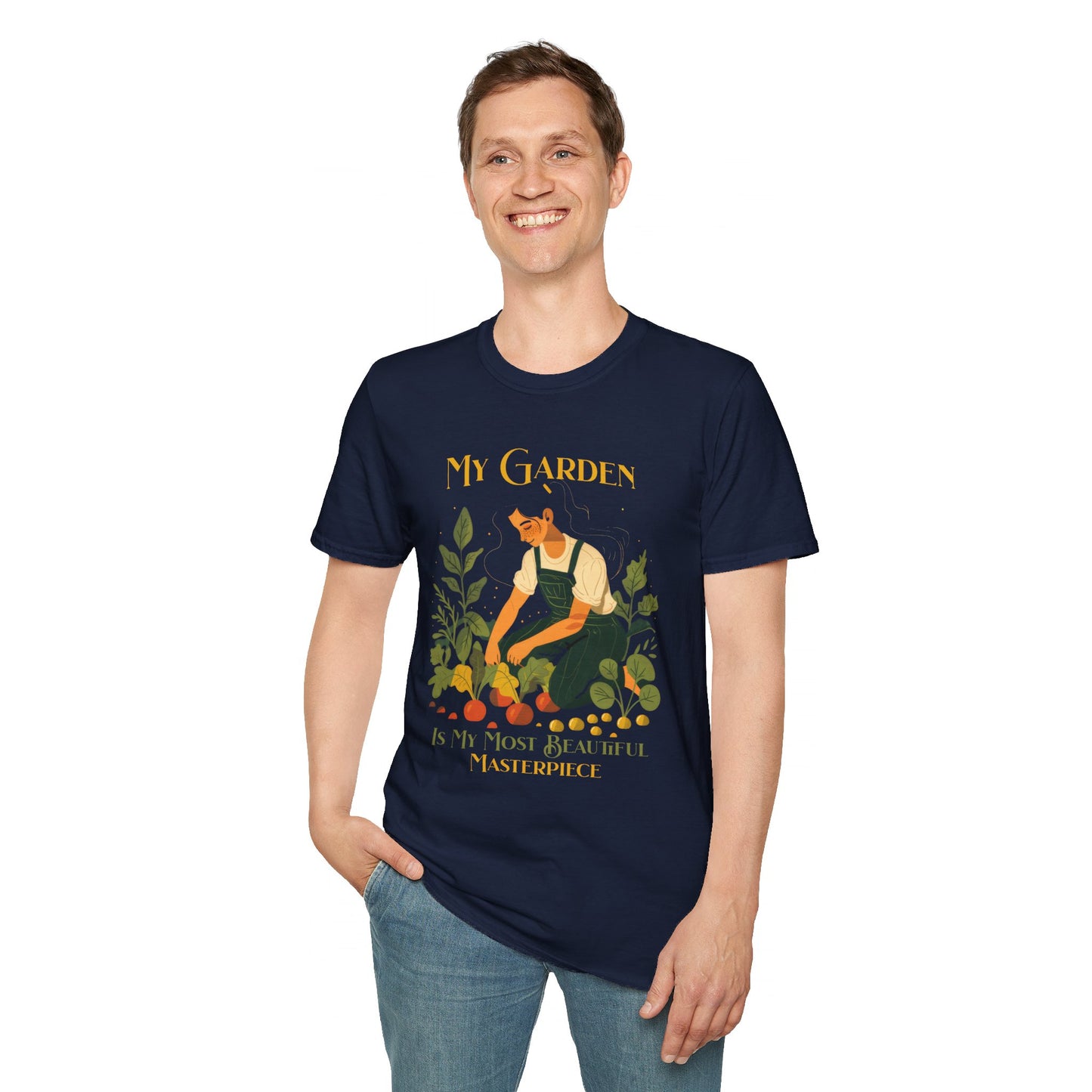 Garden Masterpiece - Unisex Softstyle T-Shirt