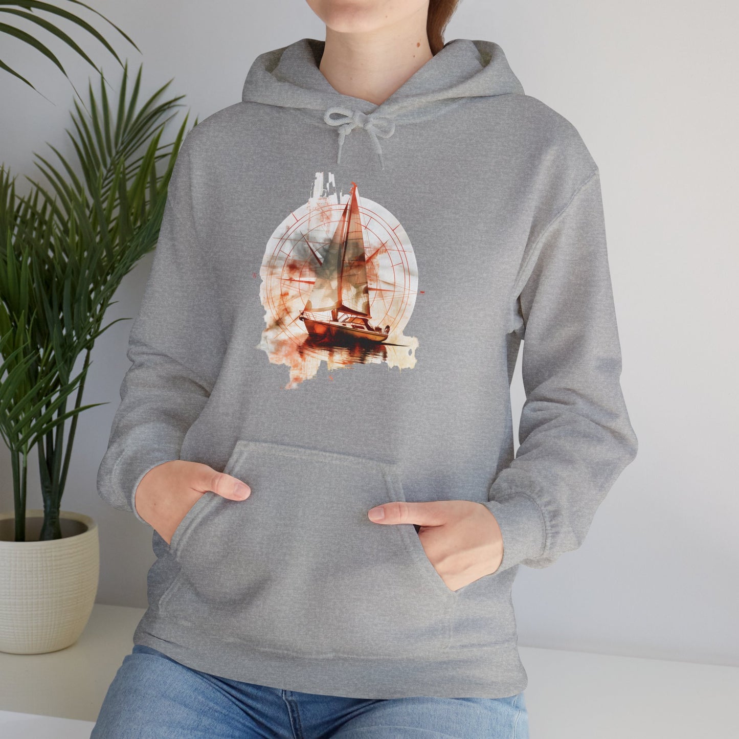 Sailing - Unisex Heavy Blend™ Hooded Sweatshirt