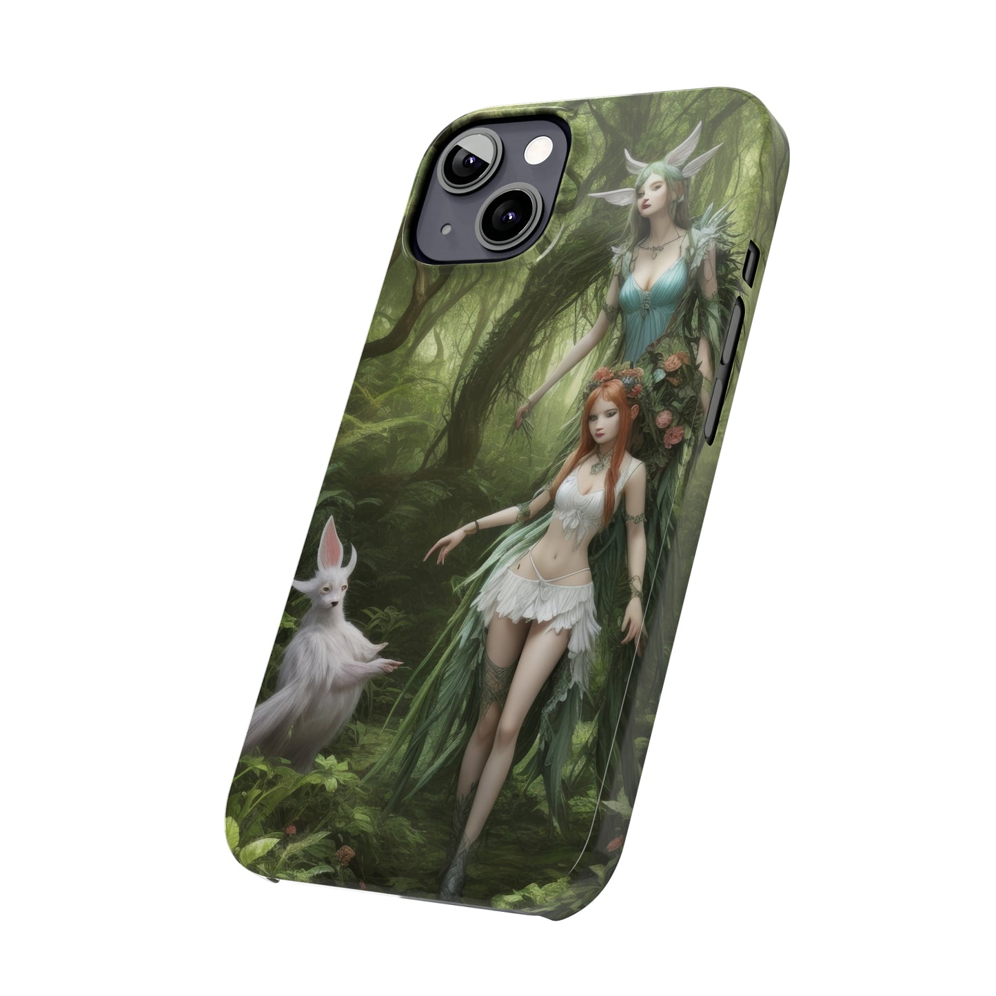 Curious Wood Nymph - Phone Case