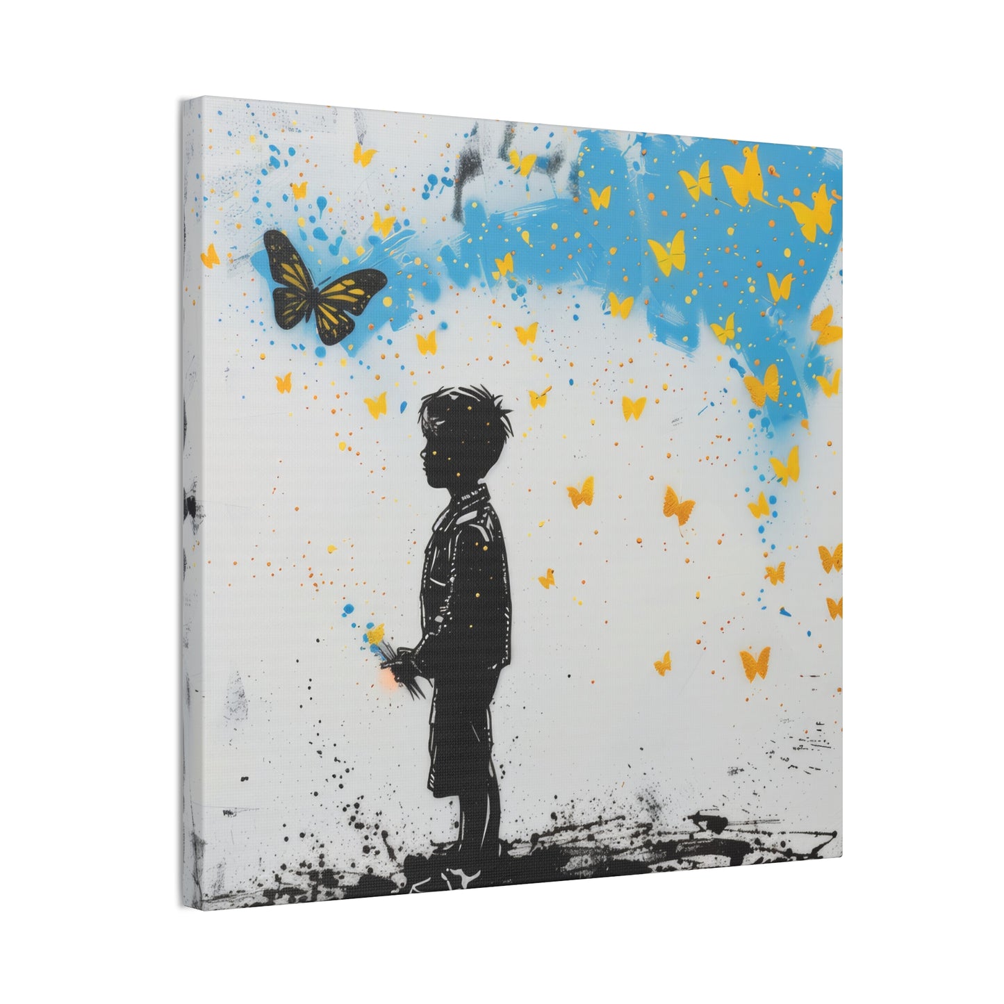 Butterflies - Canvas Stretched, 0.75"