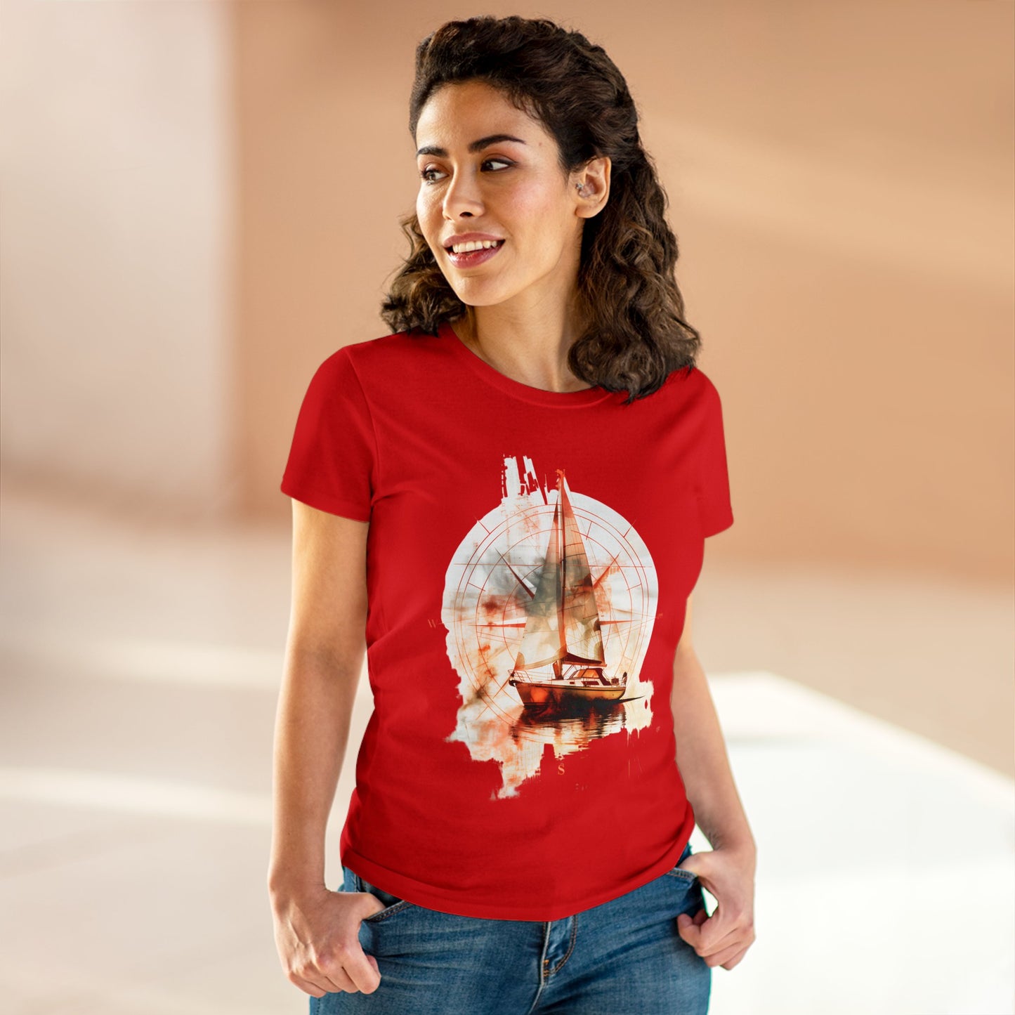 Sailing - Women's Midweight Cotton Tee