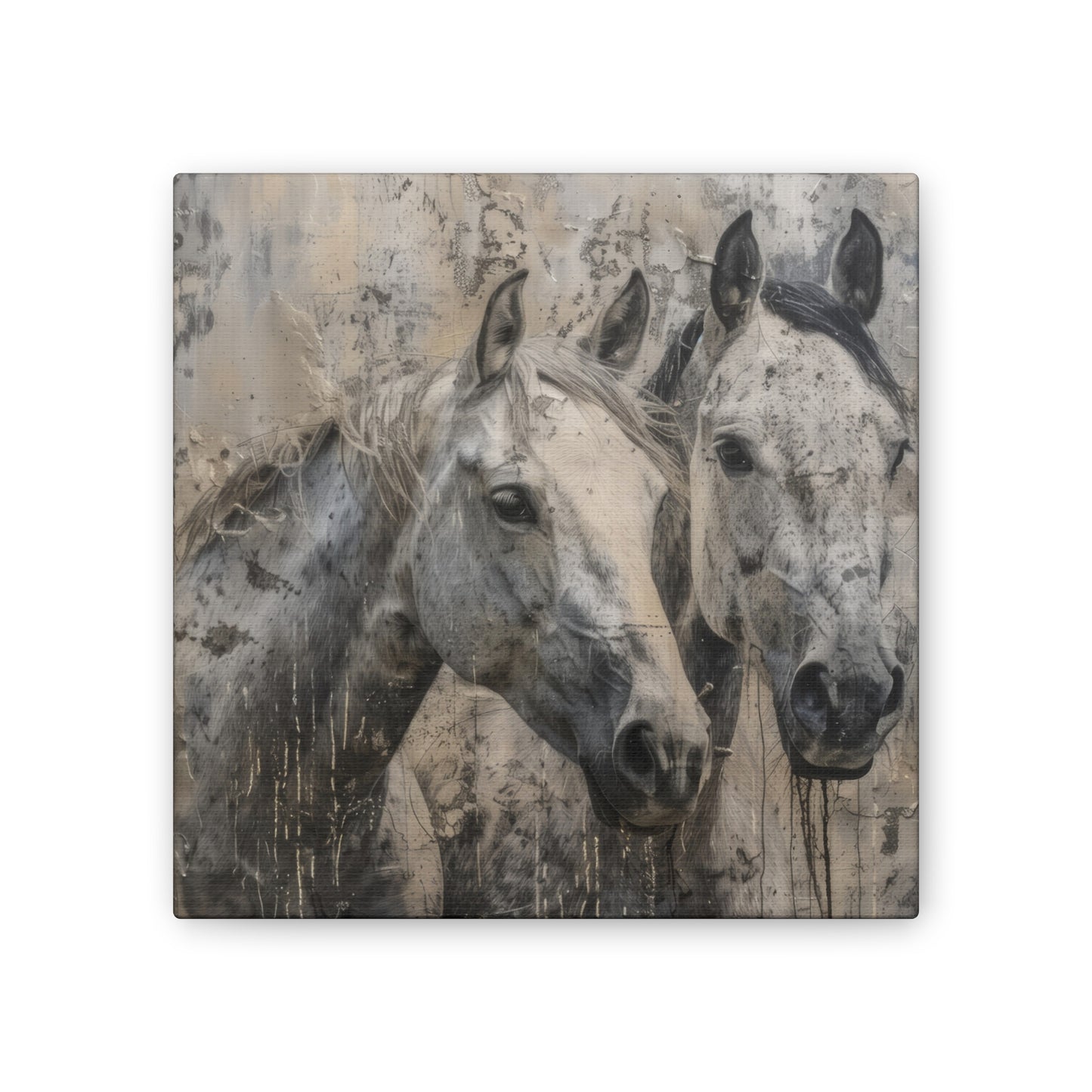 Horses - Canvas Stretched, 0.75"